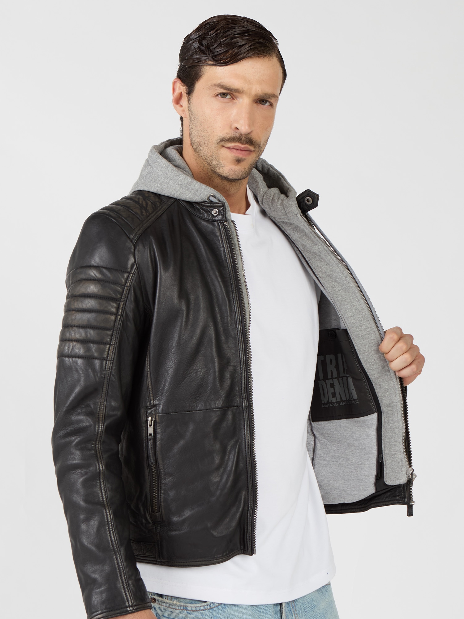 MUSTANG Lederjacke »Lederjacke 31020237«