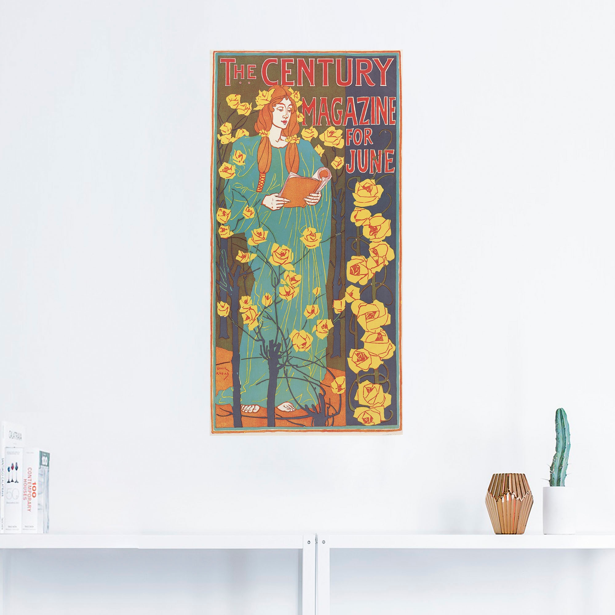 Artland Wandbild »The Century Magazine: June«, Magazincover, (1 St.), als Poster, Wandaufkleber in verschied. Größen