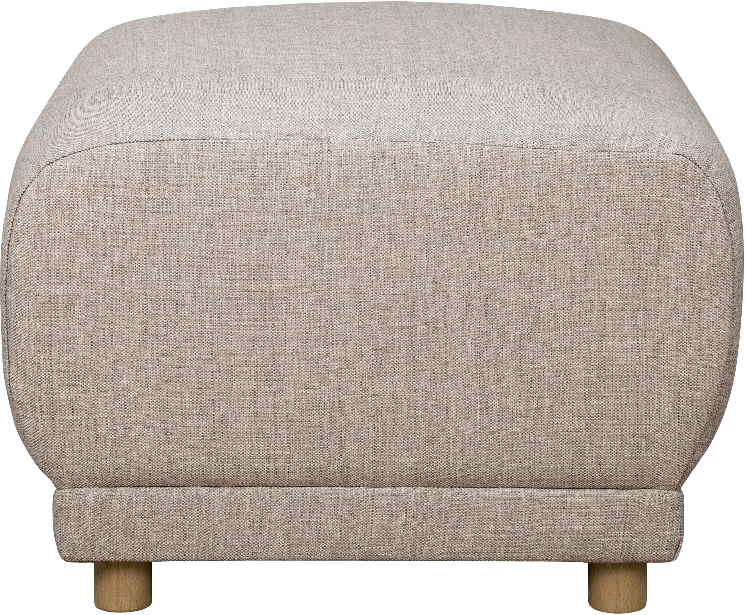 Home affaire Polsterhocker »LEMPS«, klein passend zur Serie, B/T/H: 70/70/46 cm