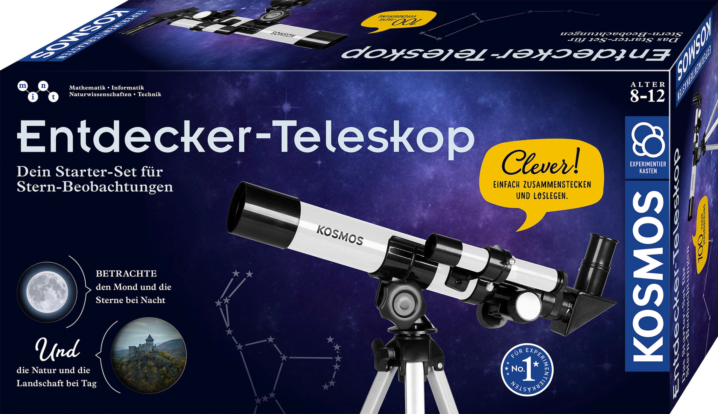 Kosmos Teleskop »Entdecker-Teleskop«, mit Rechnung bestellen auf Stativ