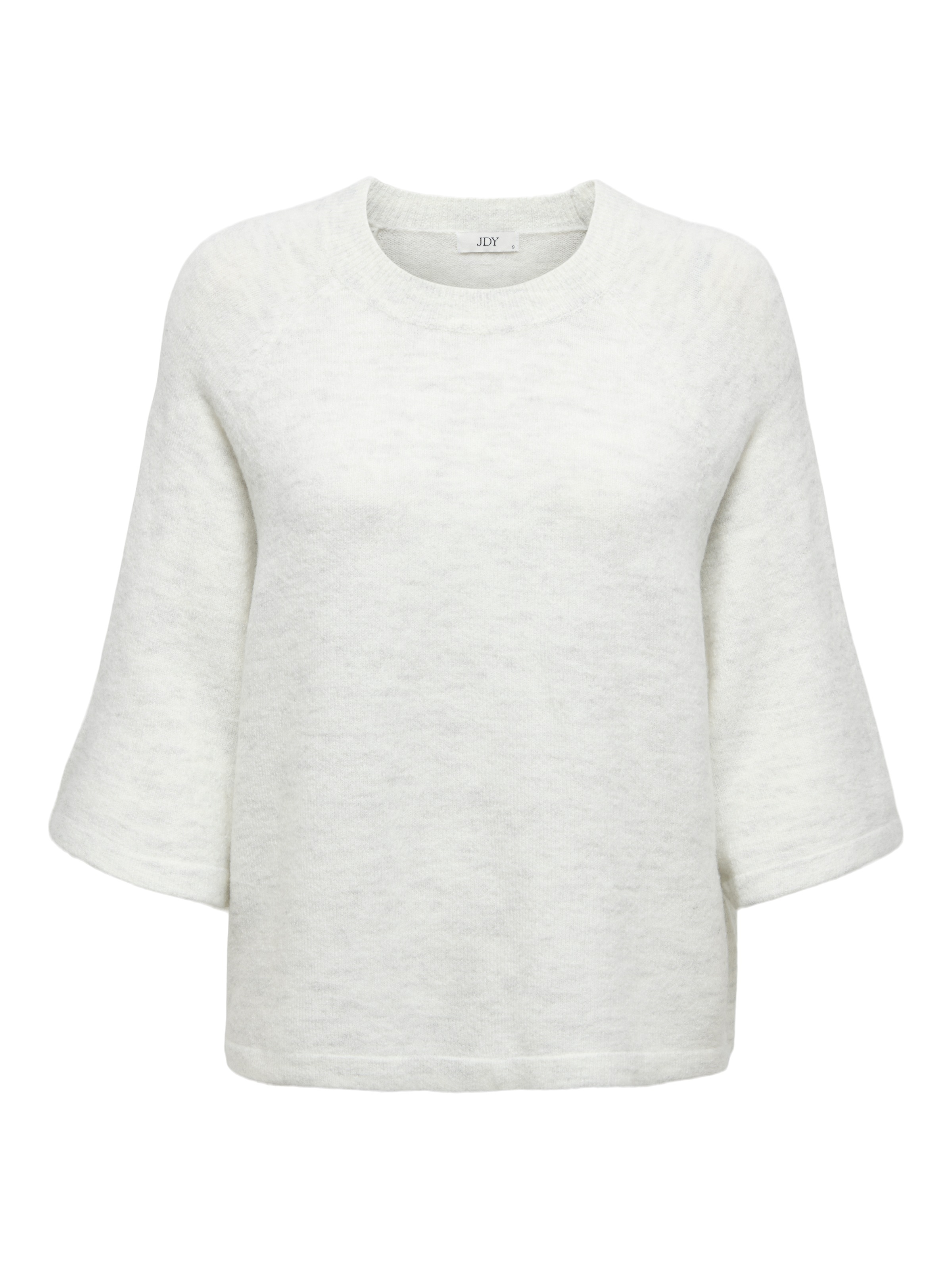 JDY Strickpullover »JDYELANORA 3/4 PULLOVER KNT NOOS« Materialmix, regular fit
