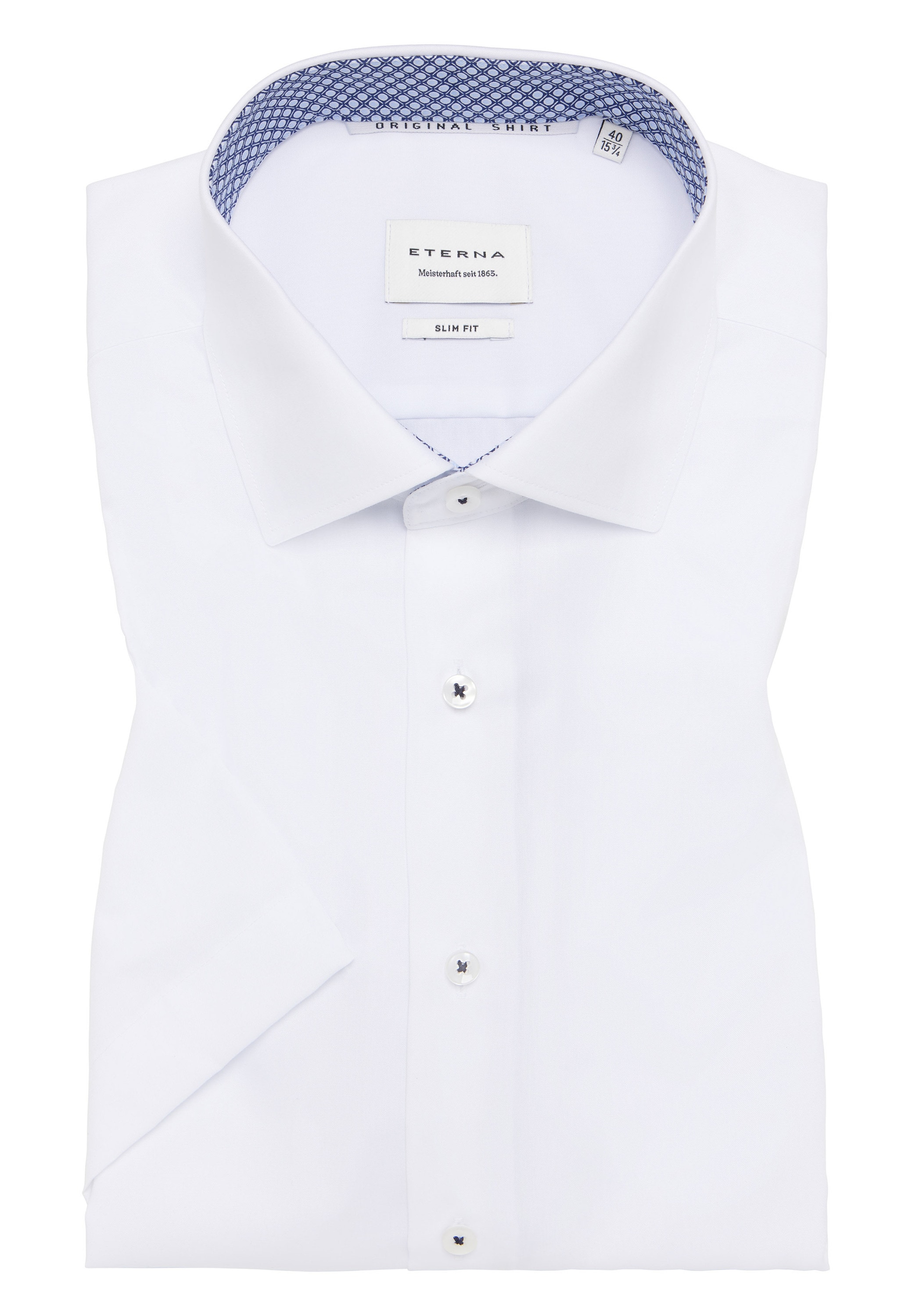 Eterna Kurzarmhemd »SLIM FIT«, NON IRON (bügelfrei)