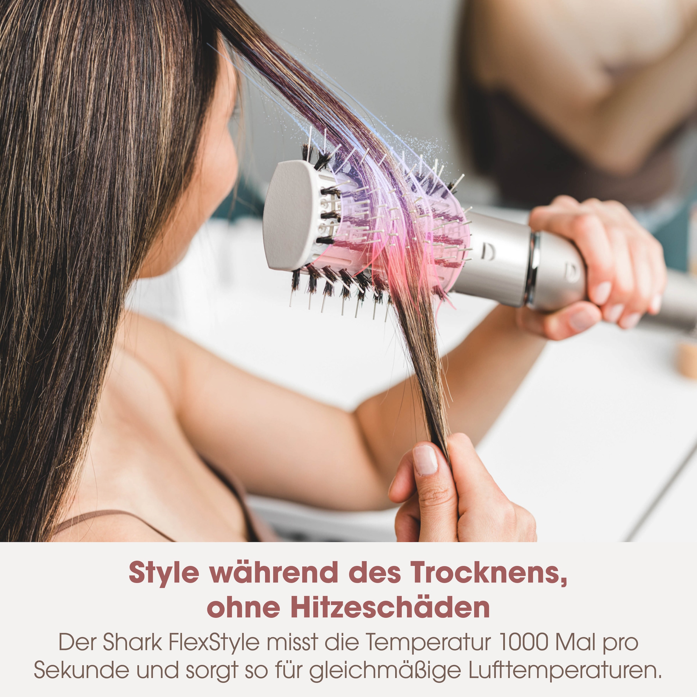 Shark Multihaarstyler »FlexStyle 5-in-1 Haarstyler und -trockner - Stone HD446SLEU«, 5 Aufsätze, Mit einer Drehung vom leistungsstarken Haartrockner zum Styler