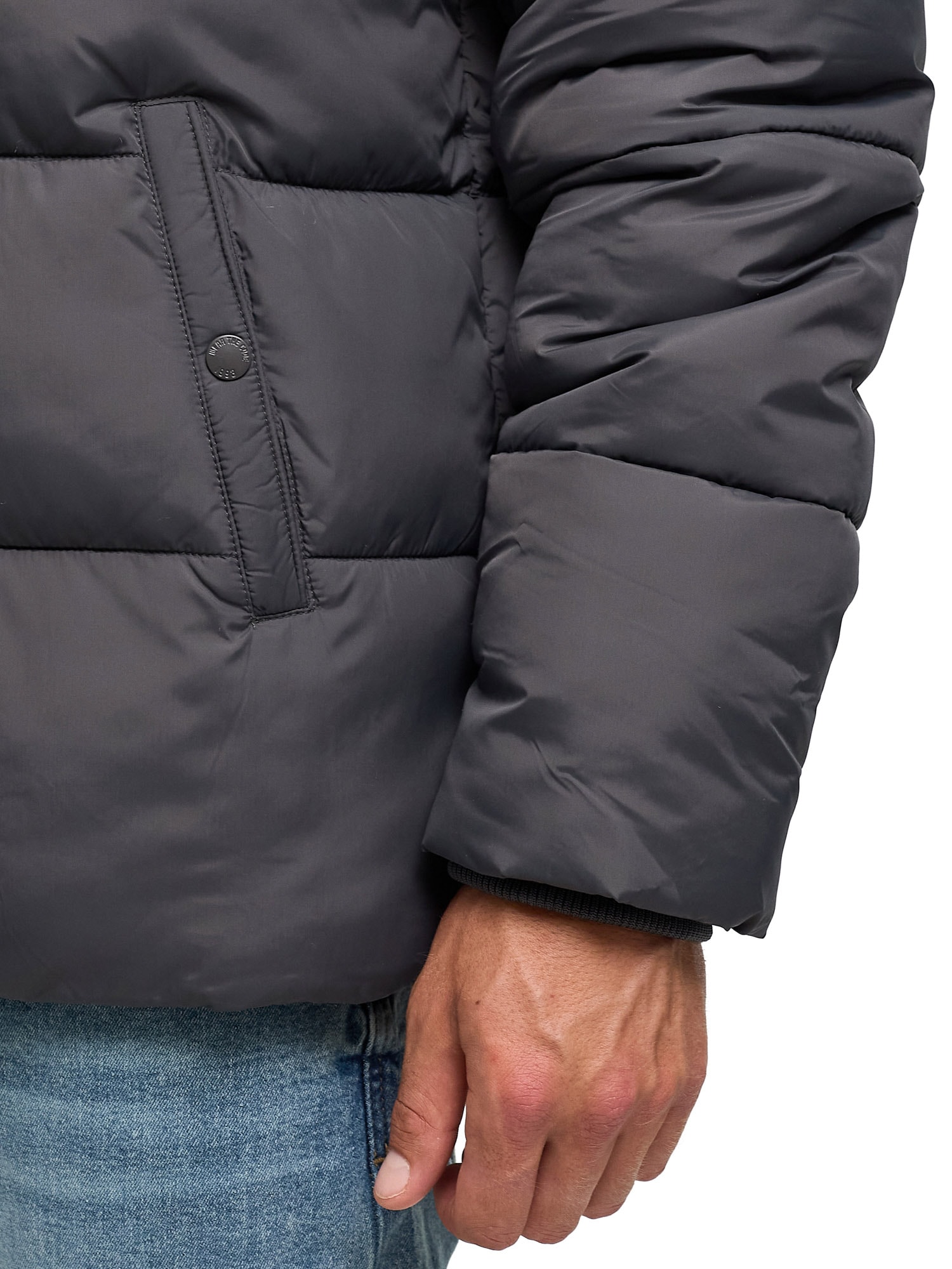Indicode Steppjacke »INAlanin« mit Kapuze Kunstfaser, mit Steppung