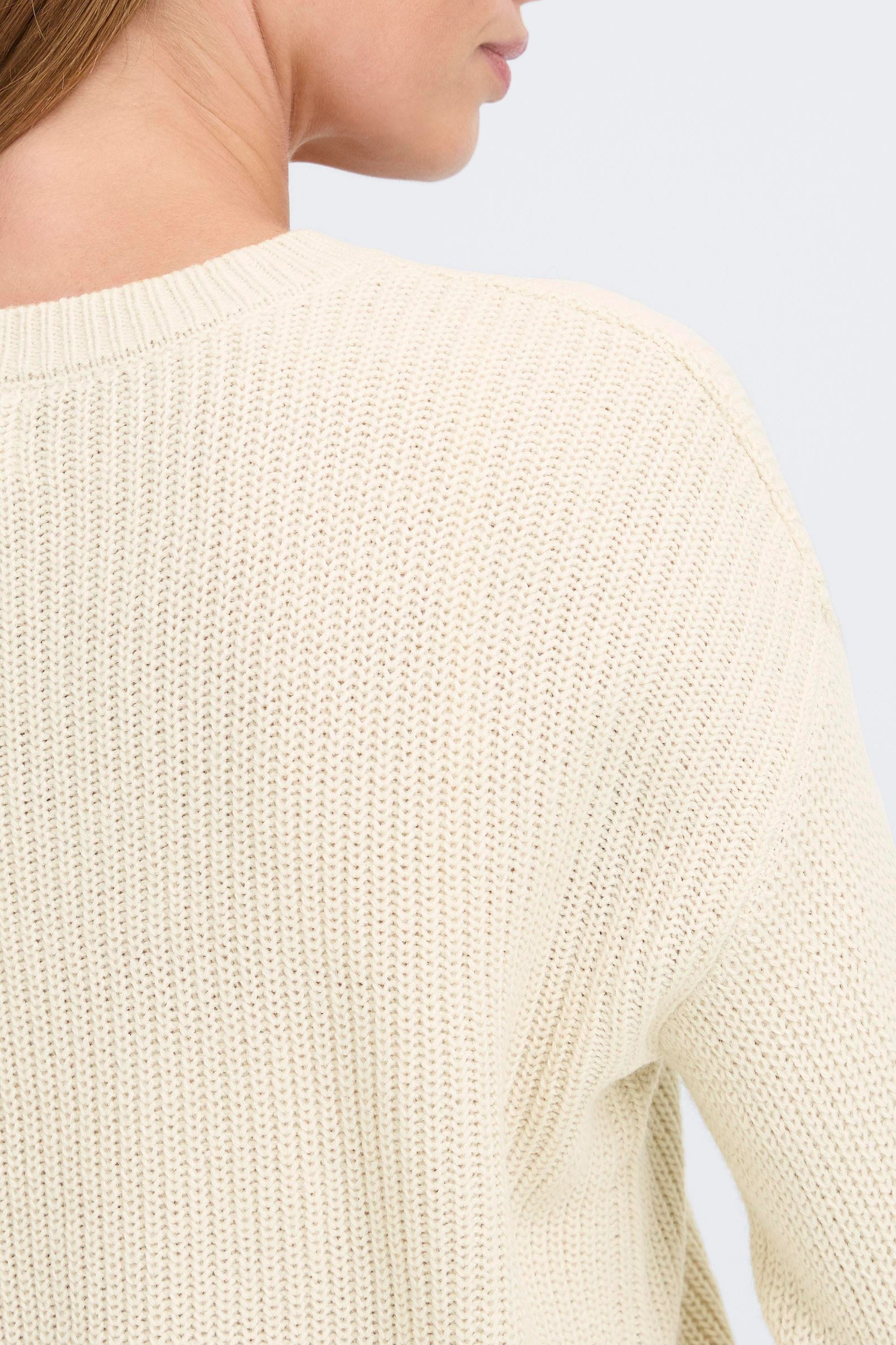 OXMO Strickfleece-Pullover »Strickpullover OXKimni«