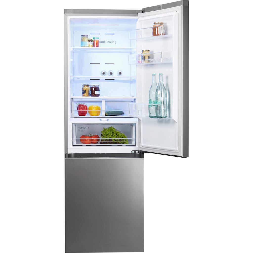 Samsung Kühl-/Gefrierkombination »RL34T603DSA/EG«, RL34T603DSA, 185,3 cm hoch, 59,5 cm breit