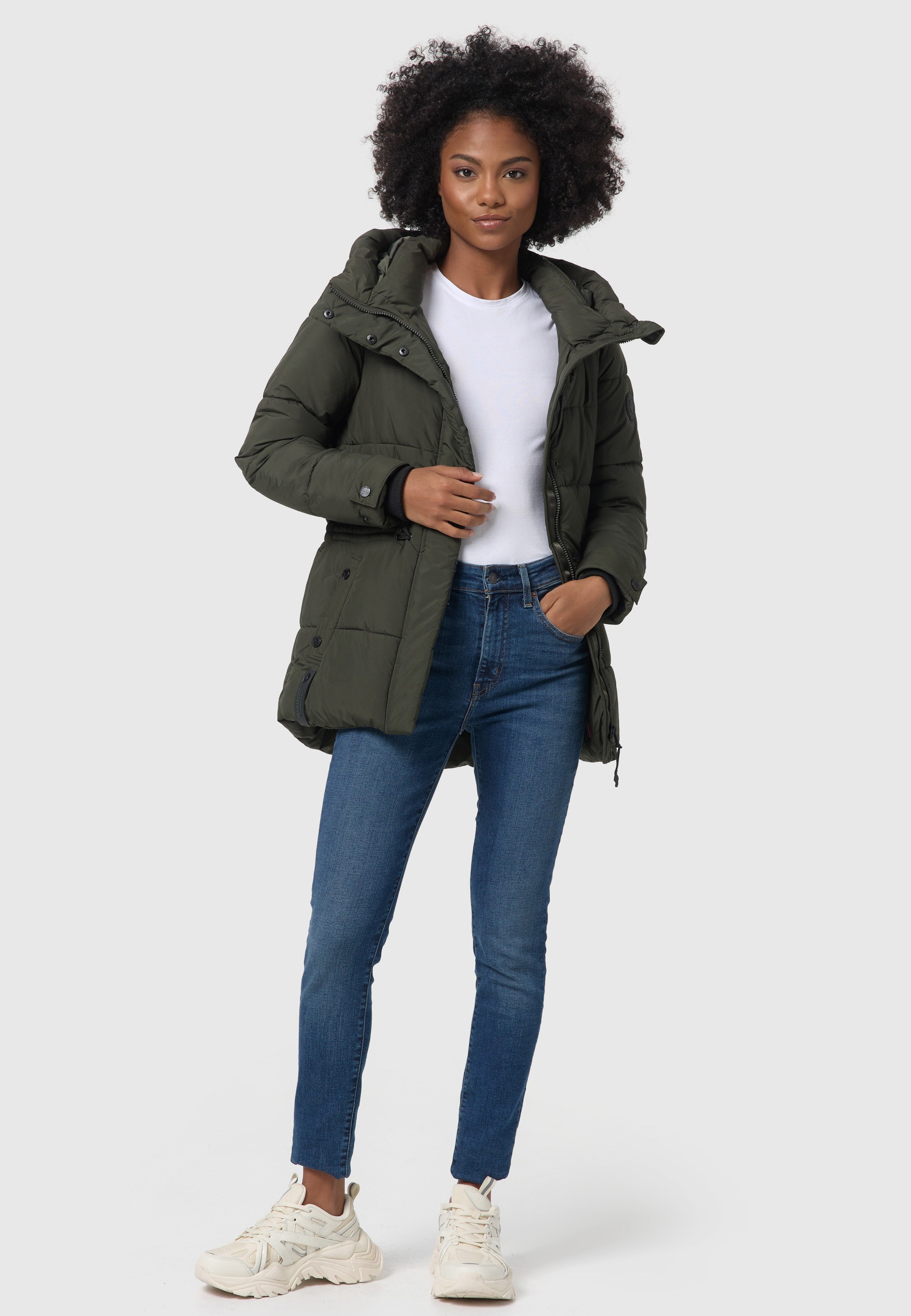 Marikoo Winterjacke »Marikoo Akumaa Damen Winterjacke B947«