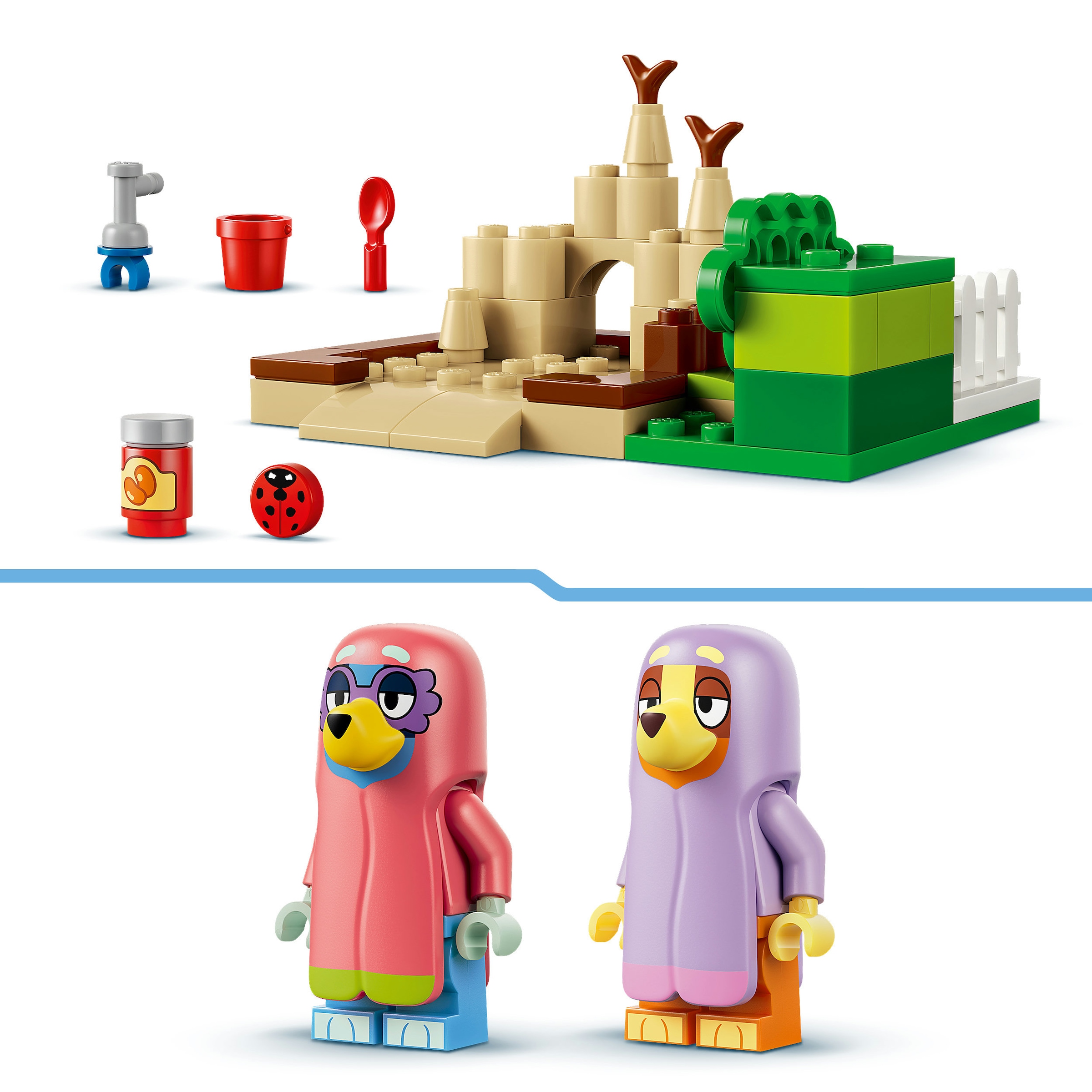 LEGO® Konstruktionsspielsteine »Omas mit Bingo und Bluey (11216), LEGO Bluey« Made in Europe