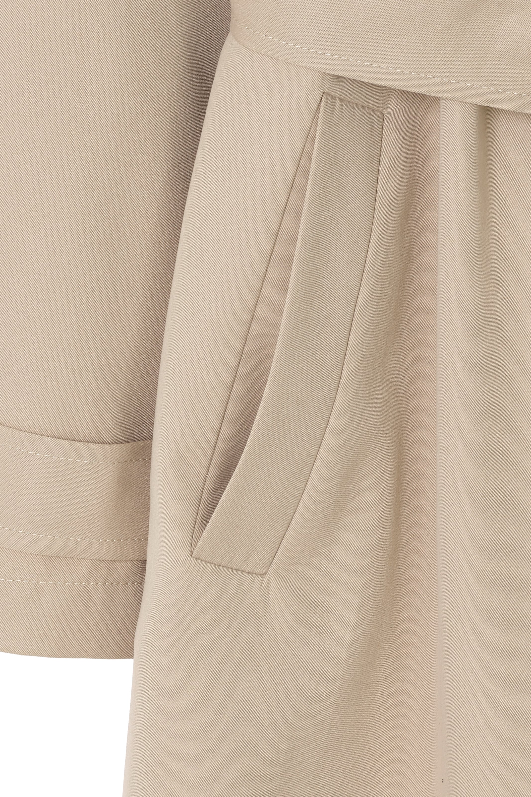 ONLY Trenchcoat »ONLLINE X-LONG TRENCHCOAT OTW NOOS«, mit Bindegürtel an der Taille - 2 Seitentaschen