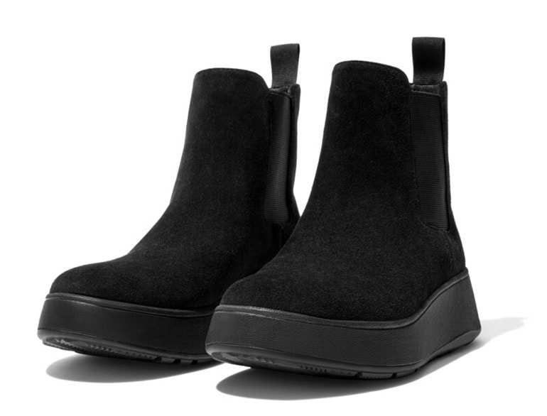 Fitflop Chelseaboots »F-MODE«, Plateaustiefel, Chunky Boots mit Plateausohle, Anziehlasche