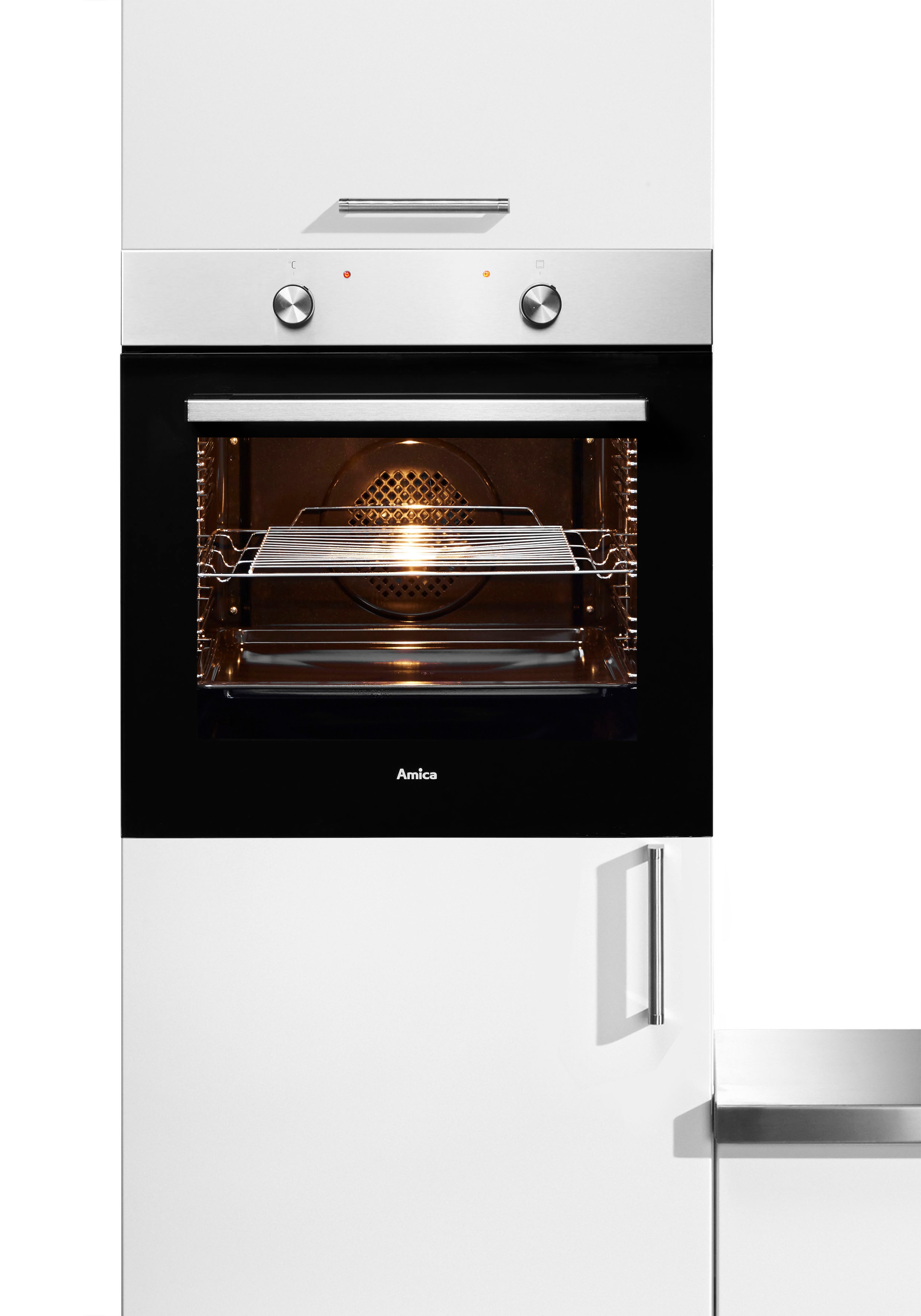 Amica Einbaubackofen  »EBX 943 640 E«, mit Teleskopauszug nachrüstbar