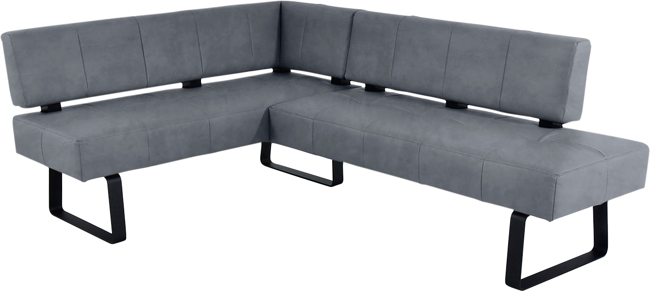 K+W Komfort & Wohnen Eckbank »Spider II«, Sitzsteppung, bequem durch Sandwichbauweise, 2 Stellmaße
