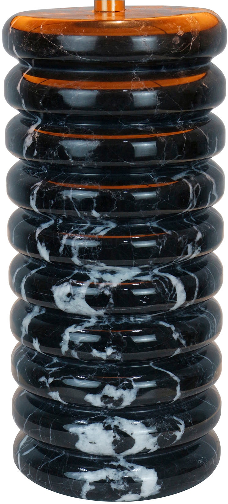 SalesFever Tischleuchte »Marmor« E27 1 Stk. mit Marmor-Standfuß