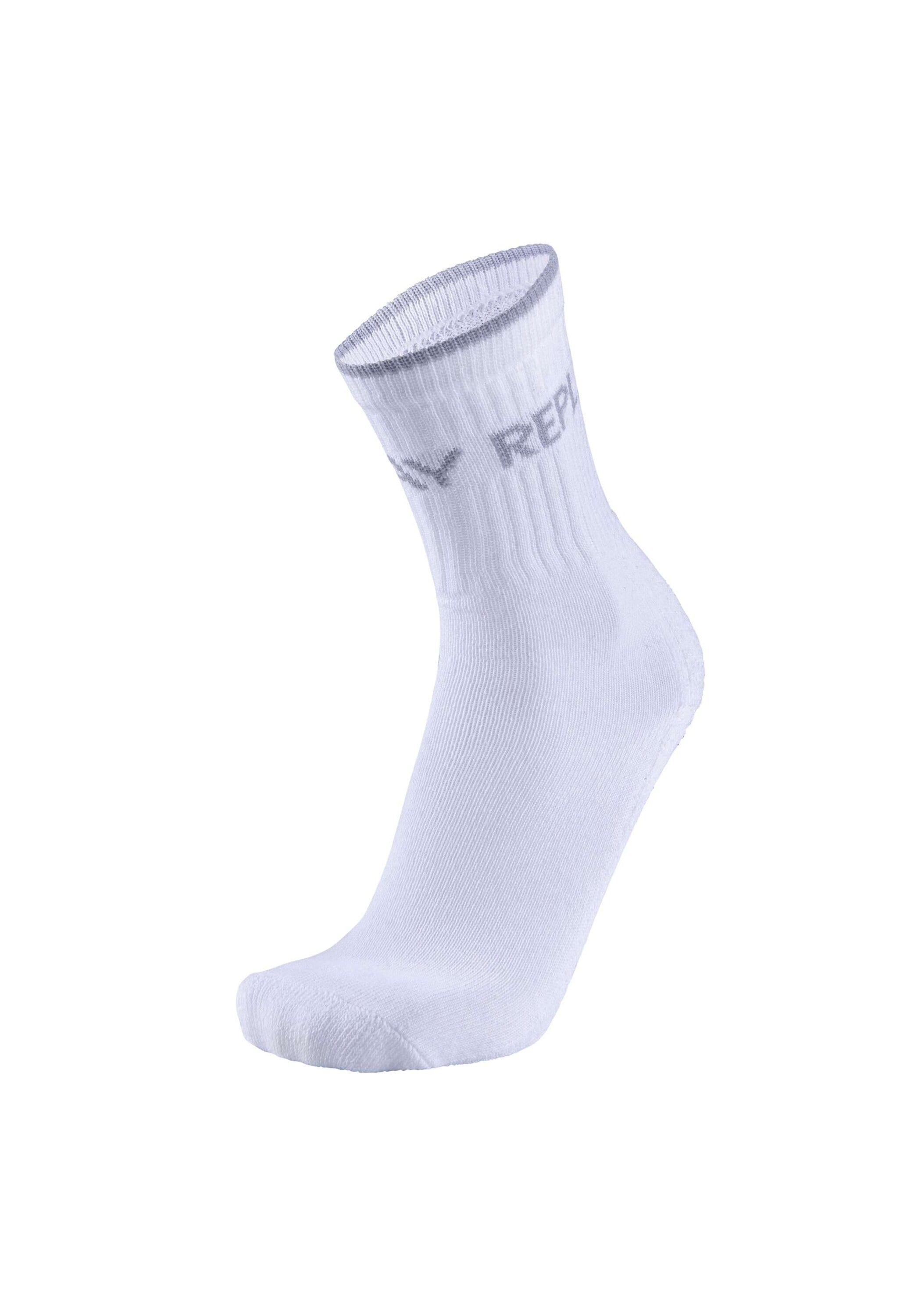 Replay Kurzsocken »Socken REPLAY TENNIS Leg Logo 3Prs Banderole 3er Pack«
