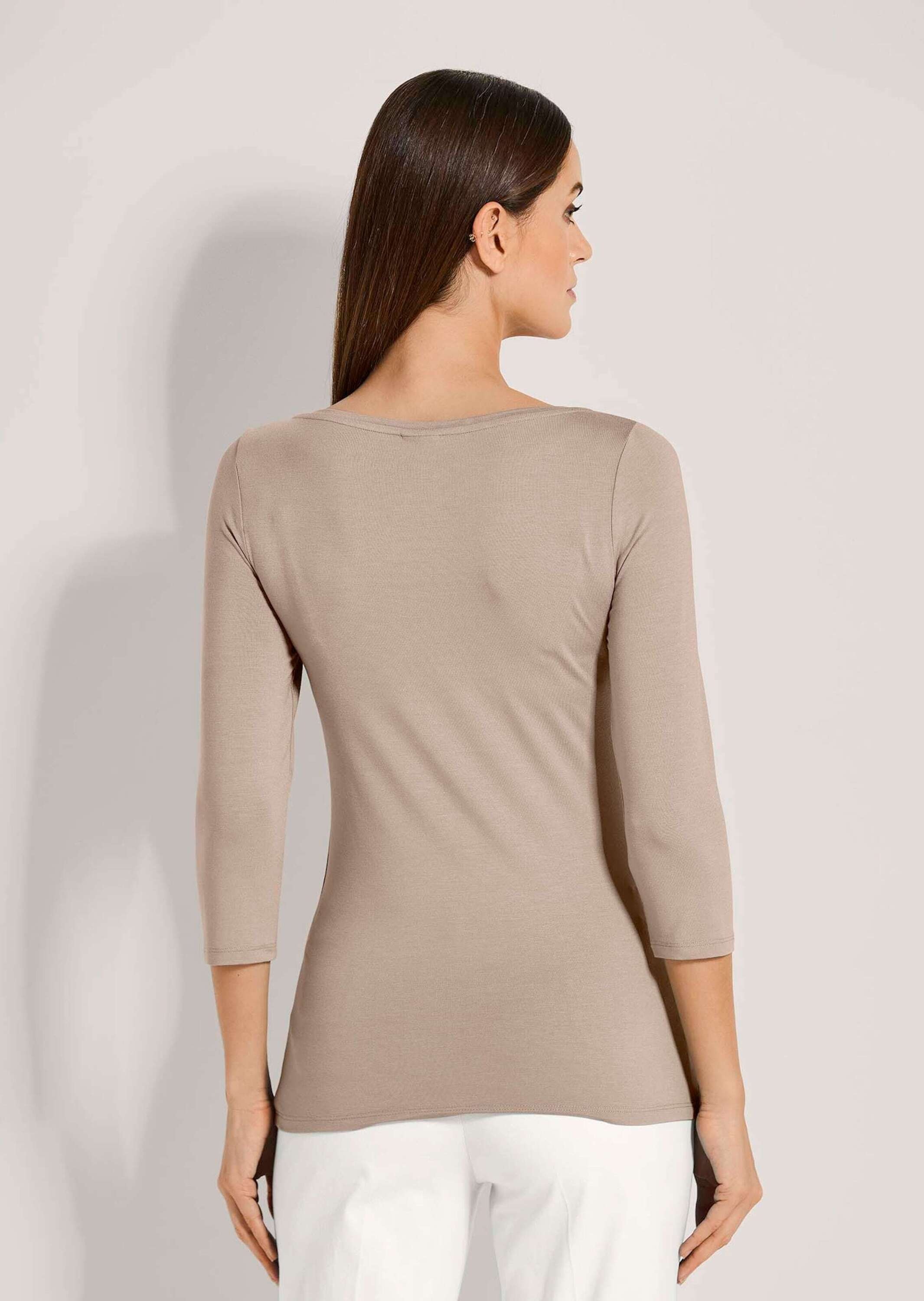 MADELEINE 3/4-Arm-Shirt »Blusenshirt Halbarm Viskose-Oberteil für Damen«