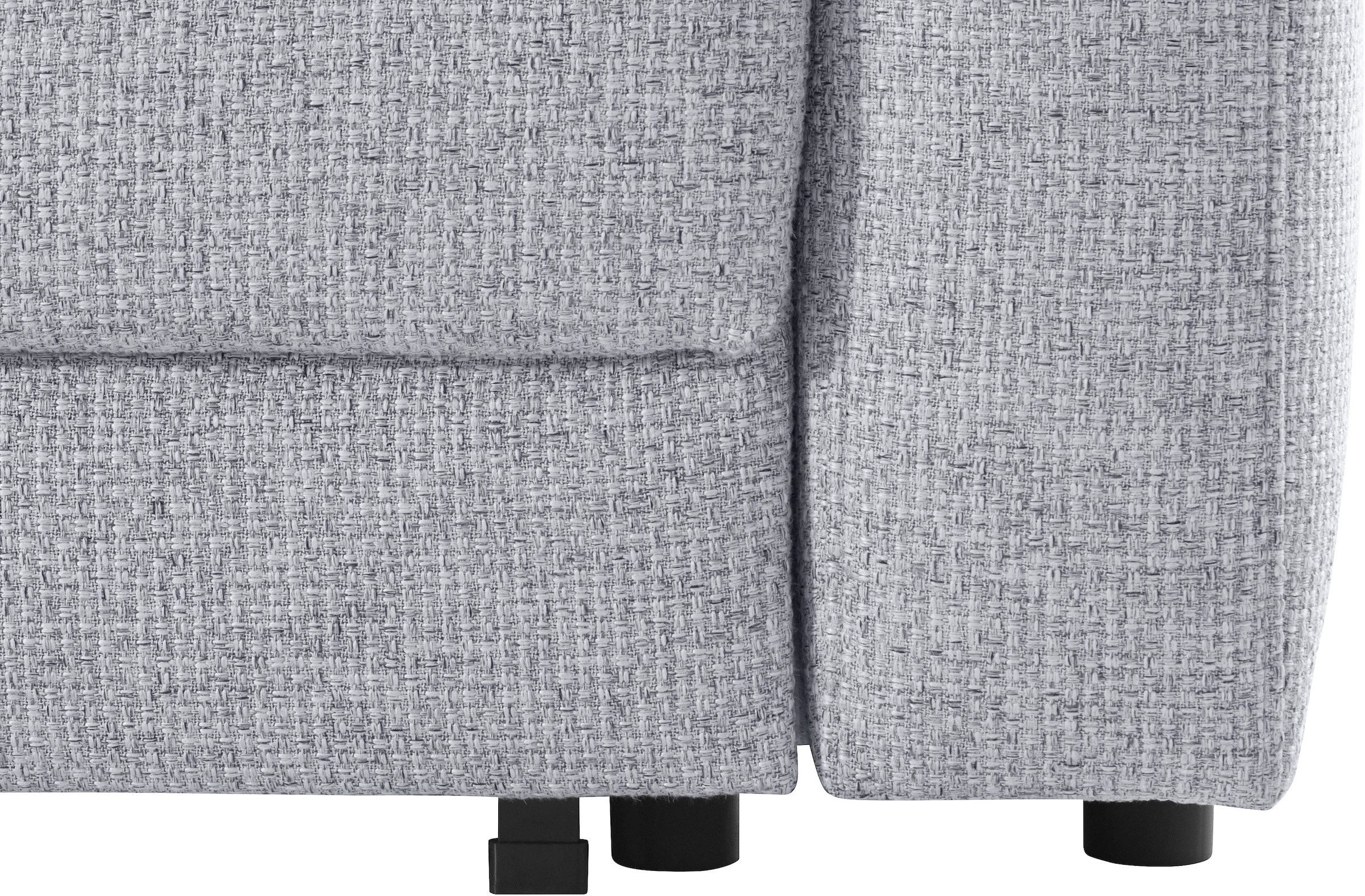 Places of Style Ecksofa »Bloomfield, bequem und elegant, L-Form«, wahlweise mit Bettfunktion und Bettkasten