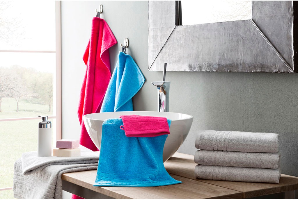 Egeria reine (1 Streifenbordüre, St.), Baumwolle mit online »Madison«, Handtuch kaufen Uni-Programm