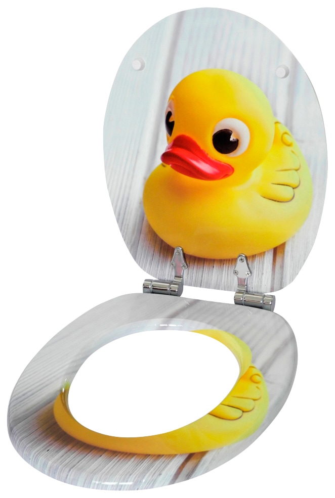 Sanilo WC-Sitz »Quietscheente« mit Absenkautomatik