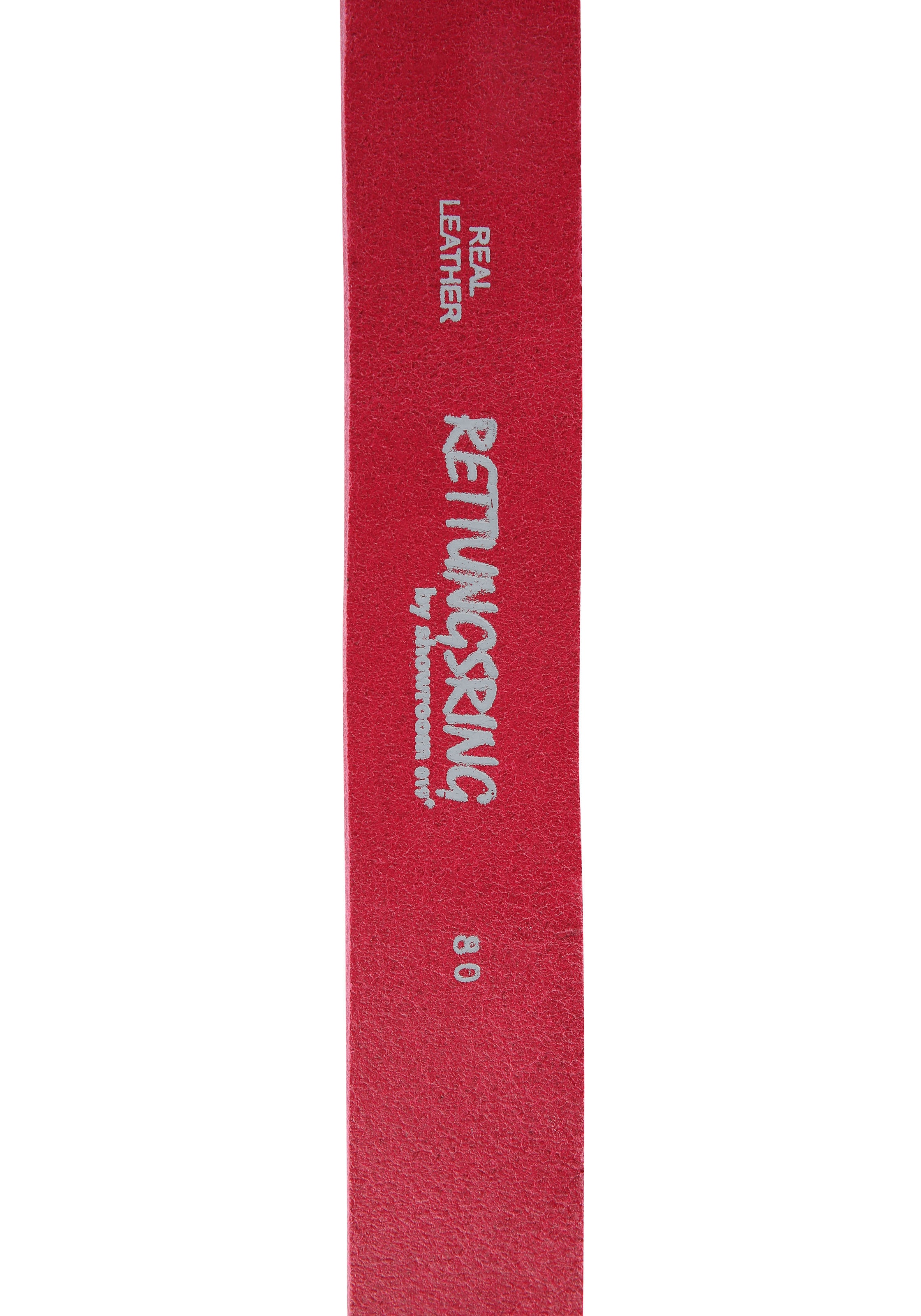 Rettungsring Gürtel Ledergürtel mit austauschbarer Schließe »Muschel Nieten«