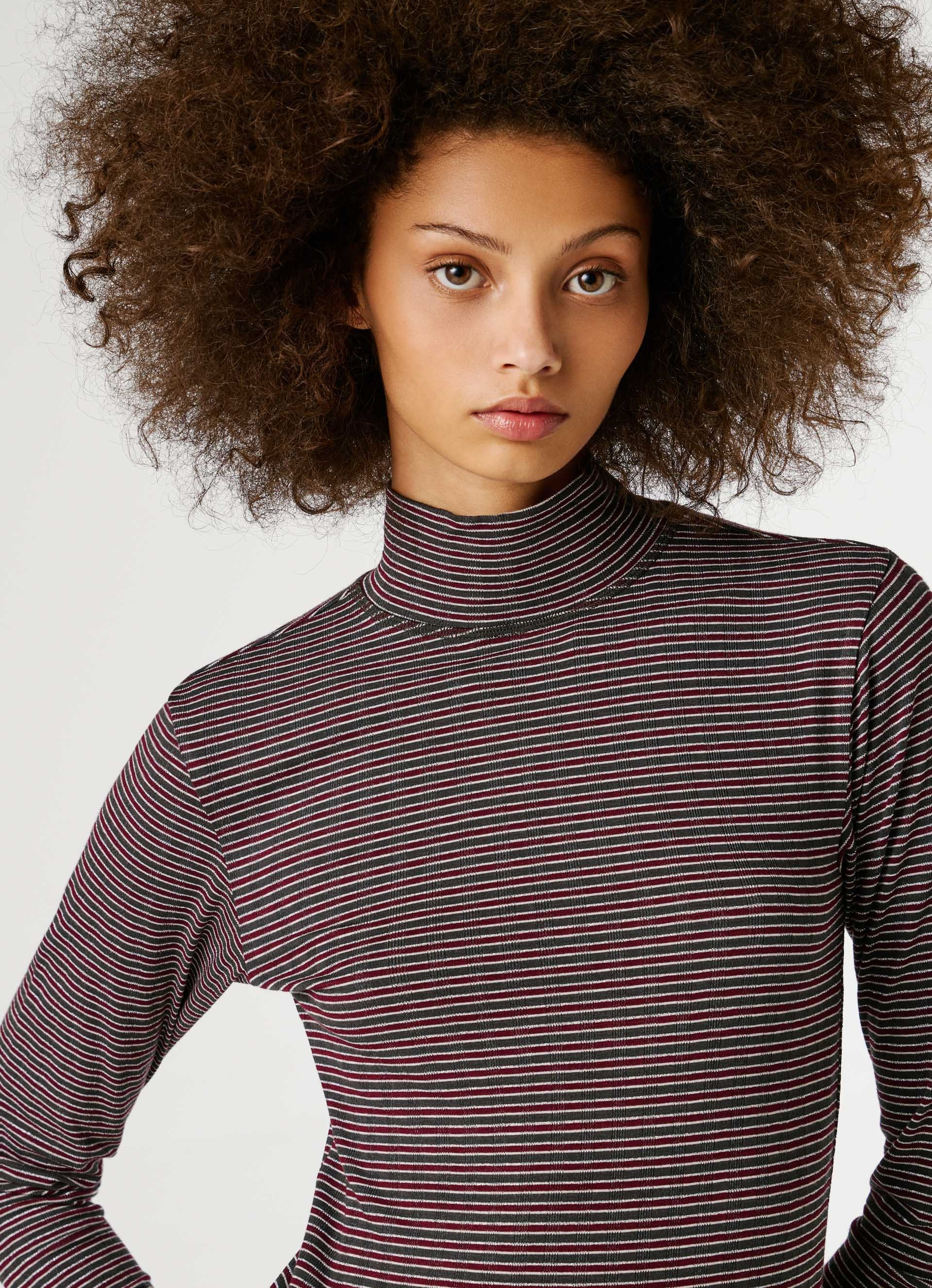 Pepe Jeans Langarmshirt »BINTY« mit Stehkragen