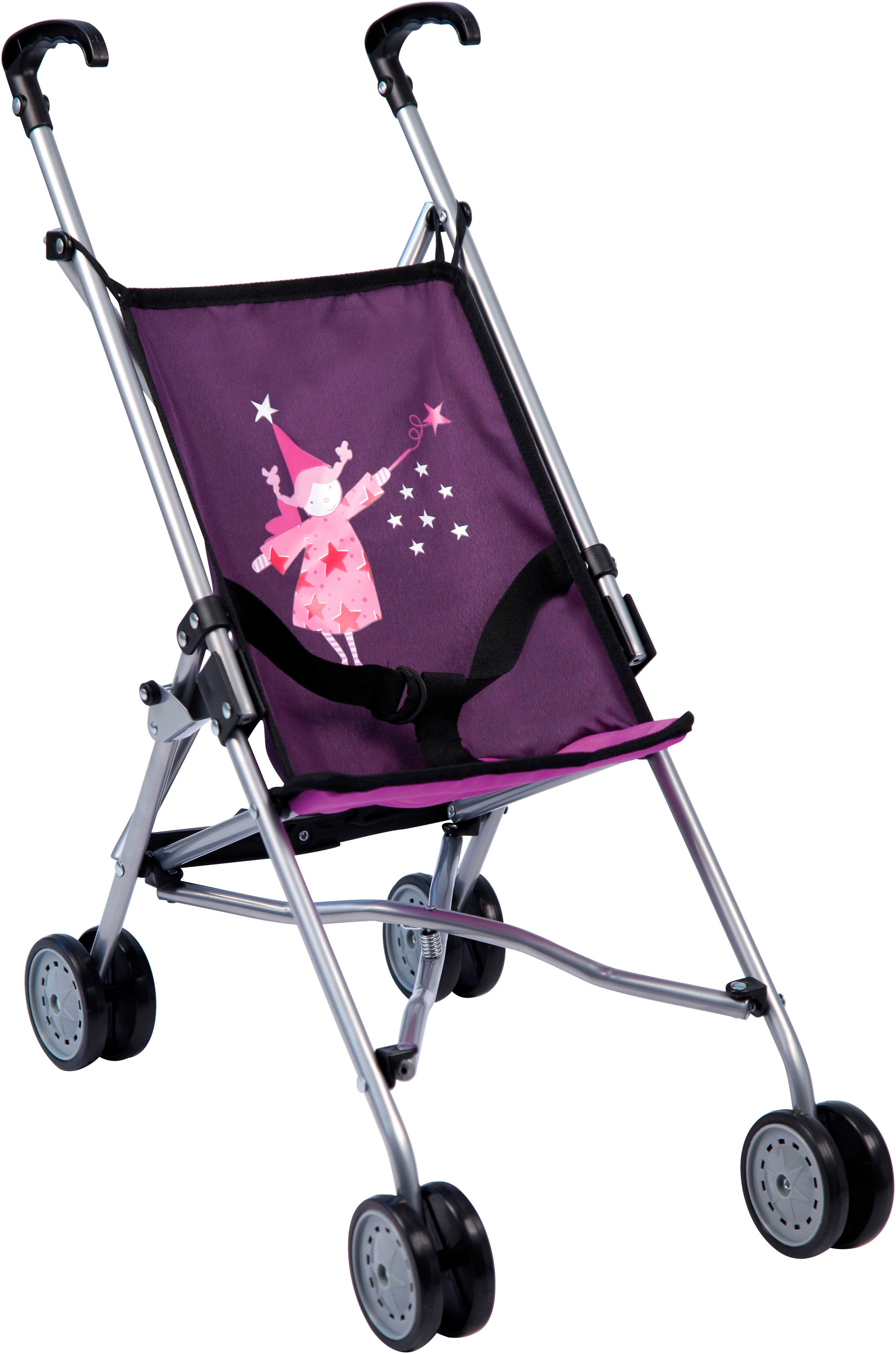 Bayer Puppenbuggy »lila mit Fee«