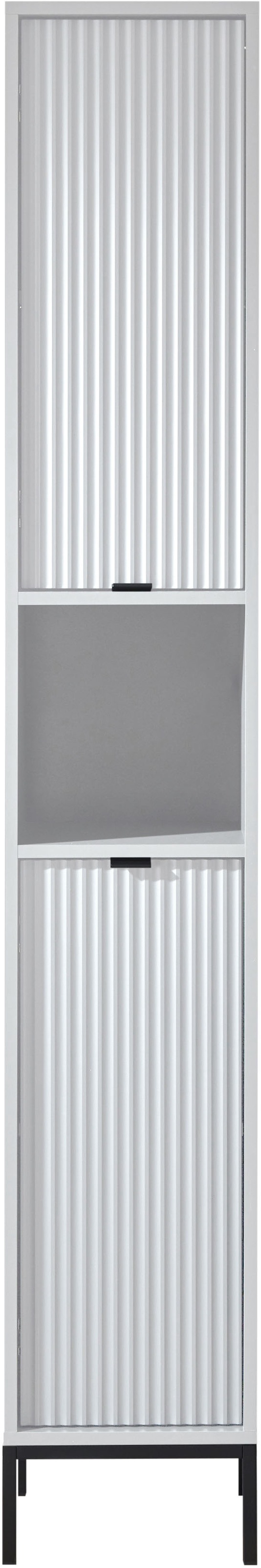 BASIC by Balculina Hochschrank »Lucera Hochschrank, Badezimmerschrank BxHxT 32x195x32« 1 Stk. tlg. Breite 32 cm, Tür L/R montierbar