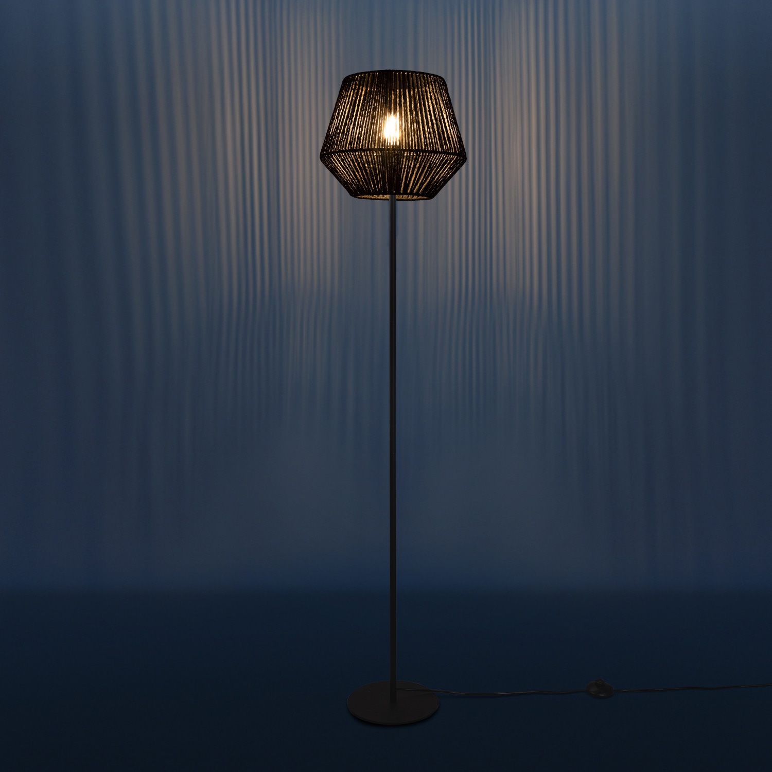 Paco Home Stehlampe »Pinto«, 1 Schlafzimmer LED mit online Boho Wohnzimmer Jahren 3 Garantie XXL E27 flammig-flammig, Optik kaufen | Korb Modern