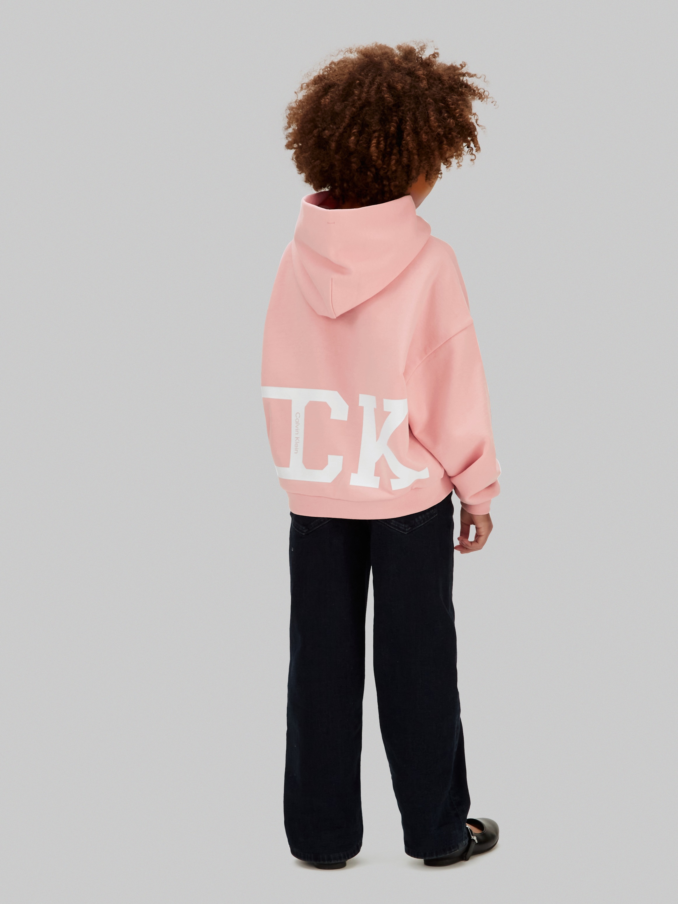 Calvin Klein Jeans Kapuzensweatshirt »HOODED SWEATSHIRT«, Regular fit für Kinder mit Kapuze
