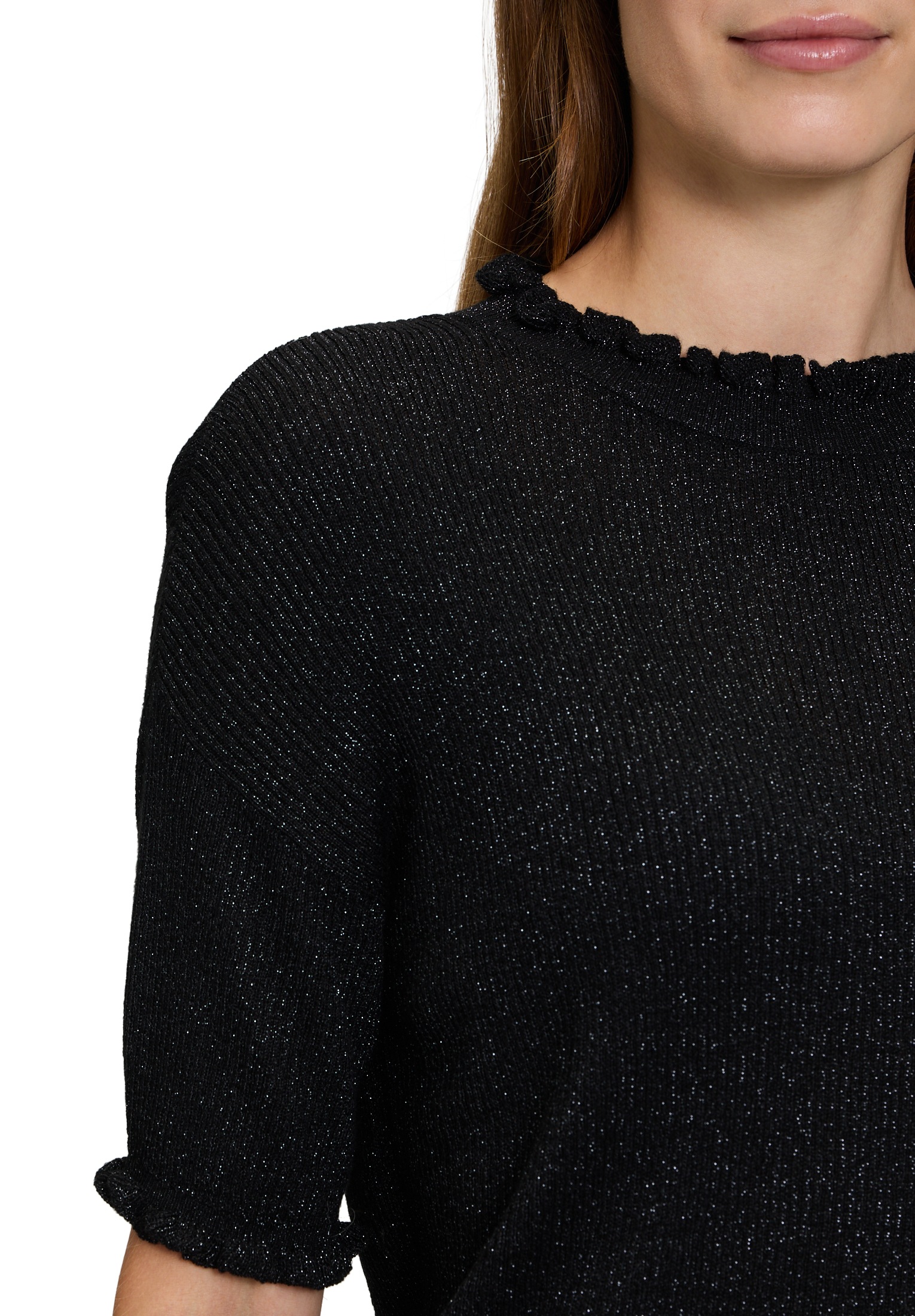 Cartoon Strickpullover »Strickpullover mit Rüschen«