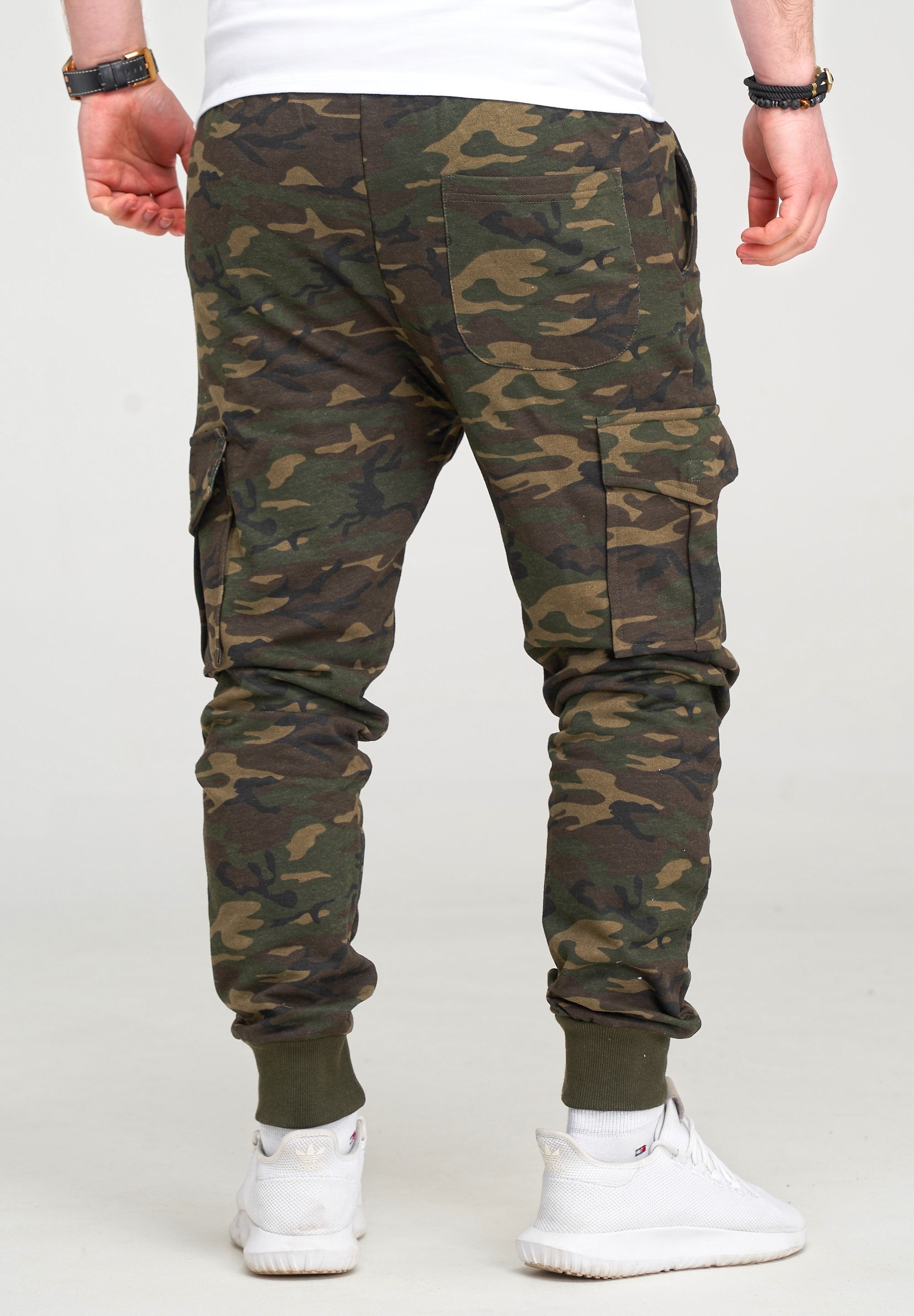 SOULSTAR Jogginghose »Lange Sporthose Trainingshose mit Cargotaschen«  mit Seitentaschen