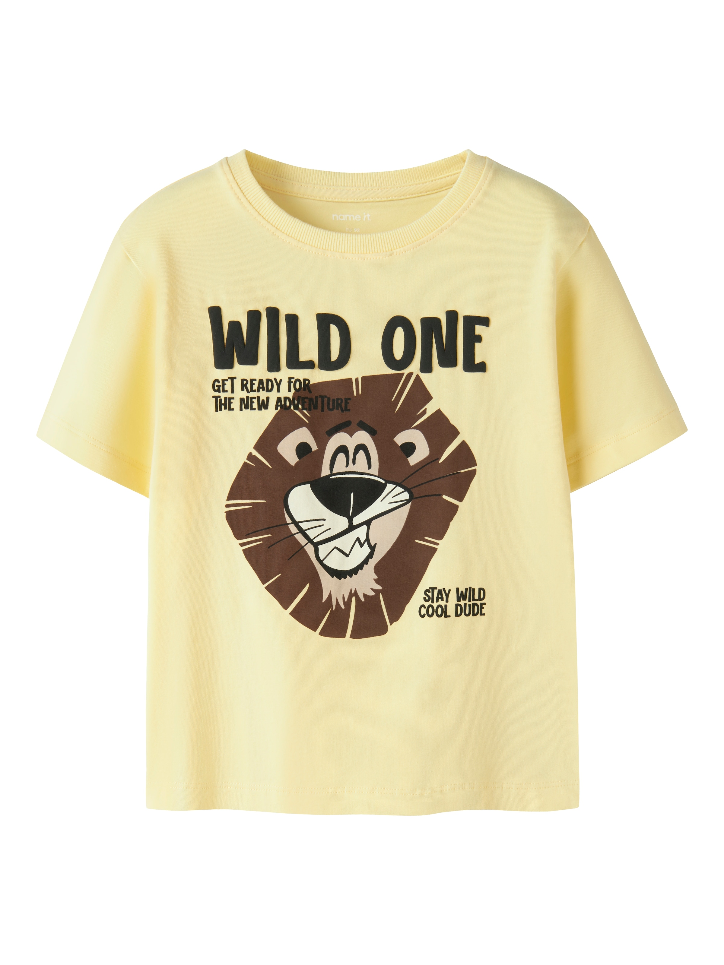 Name It T-Shirt »NMMHARLY SS NREG TOP BOX« Baumwollmischung, regular fit