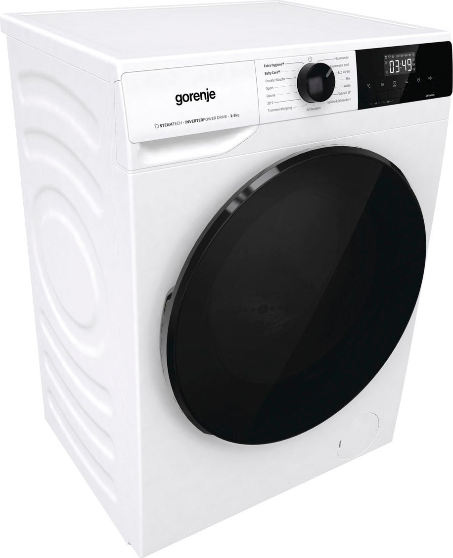 GORENJE Waschmaschine »WNHAI 84 APS/DE«, WNHAI 84 APS/DE, 8 kg, 1400 U/min, AquaStop