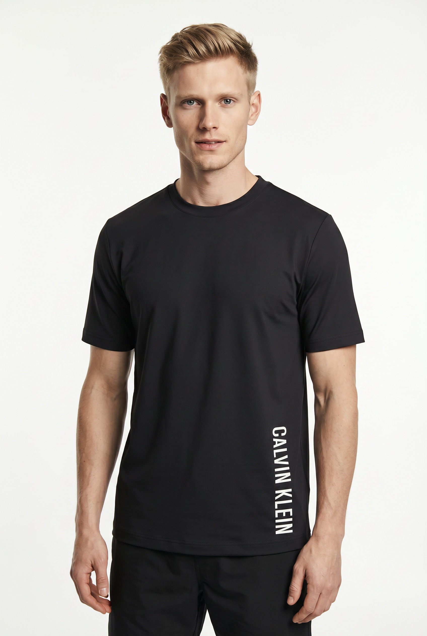 Calvin Klein Swimwear T-Shirt Regular fit mit Rundhalsausschnitt