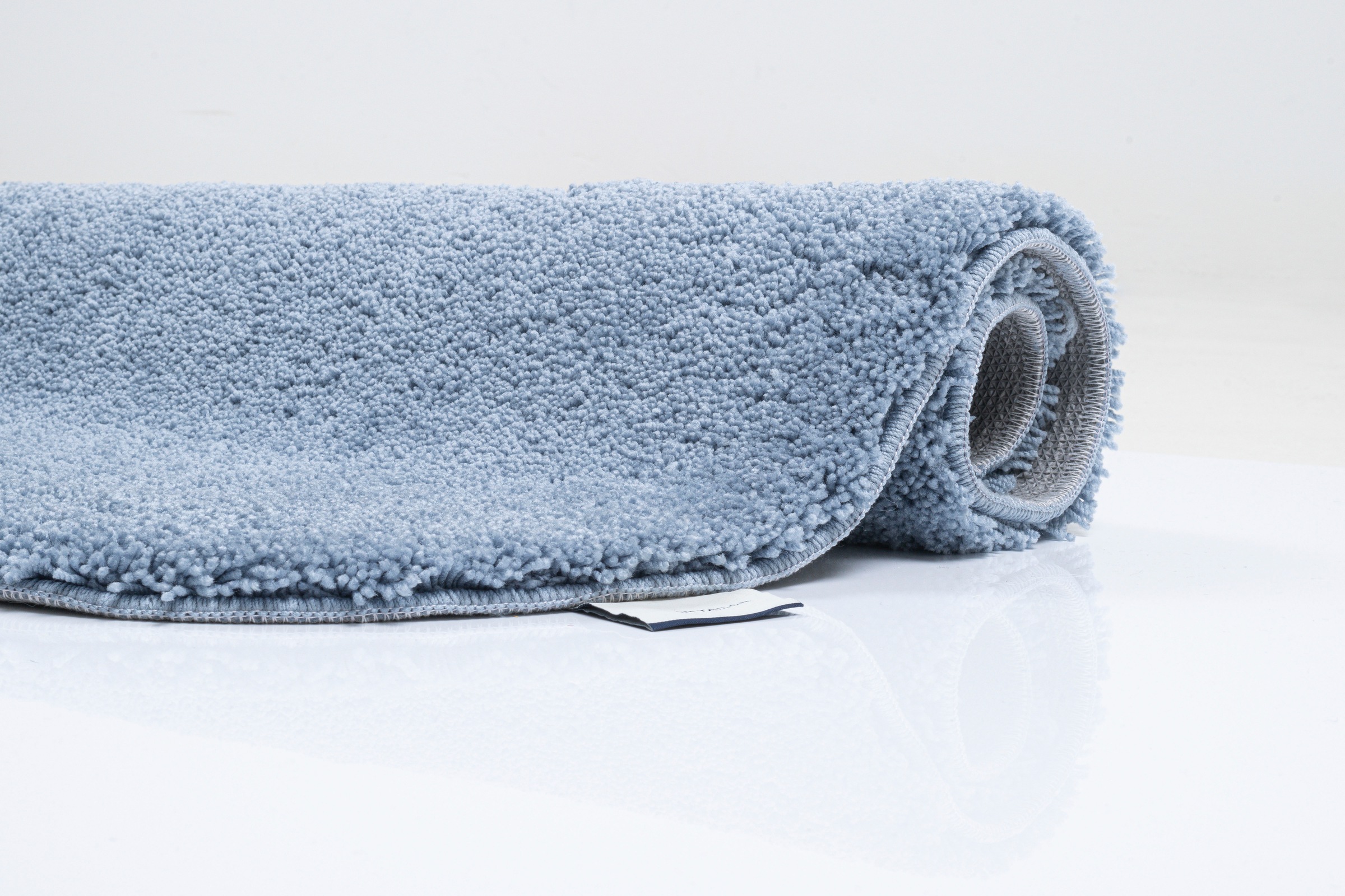 TOM TAILOR Badematte »Cozy Bath UNI«, rutschhemmend beschichtet, fußbodenheizungsgeeignet, Badteppich, Uni Farben, rechteckig, rund und oval erhältlich