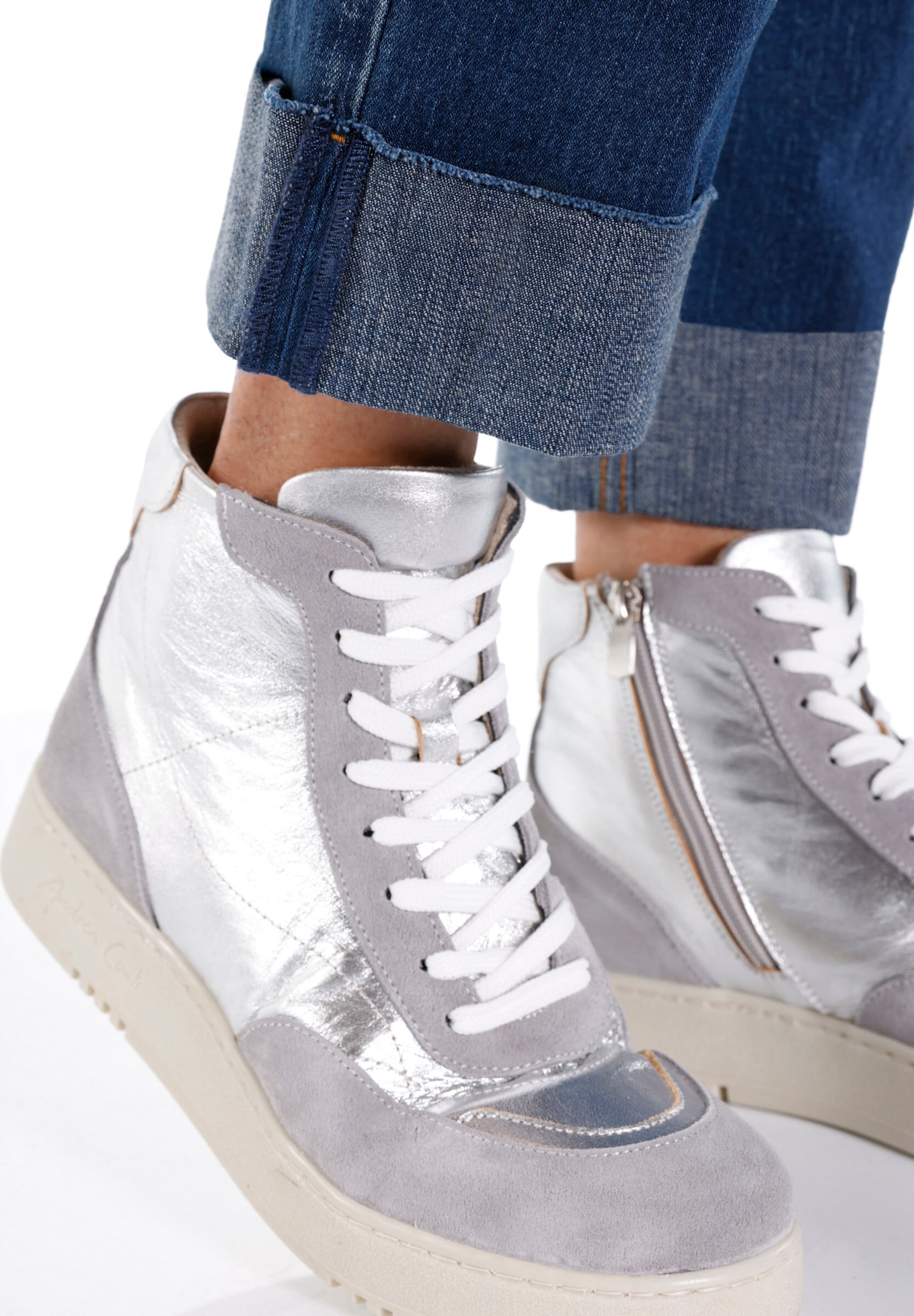 heine 5-Pocket-Jeans »Jeans 5-Pocket-Jeans mit Beinaufschlag«
