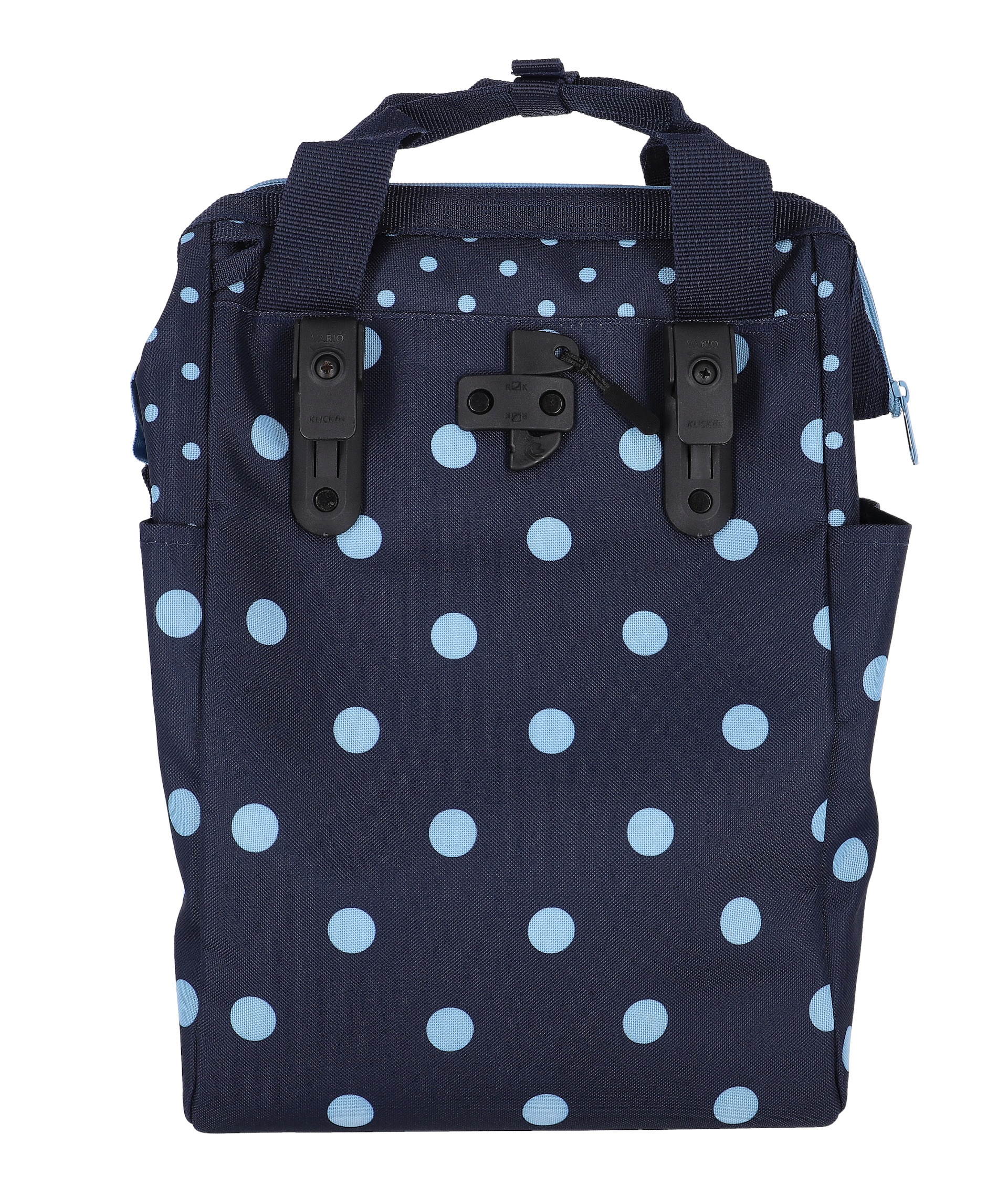 Gepäckträgertasche »Gepäckträgertasche ROOMY GT, mixed dots blue«