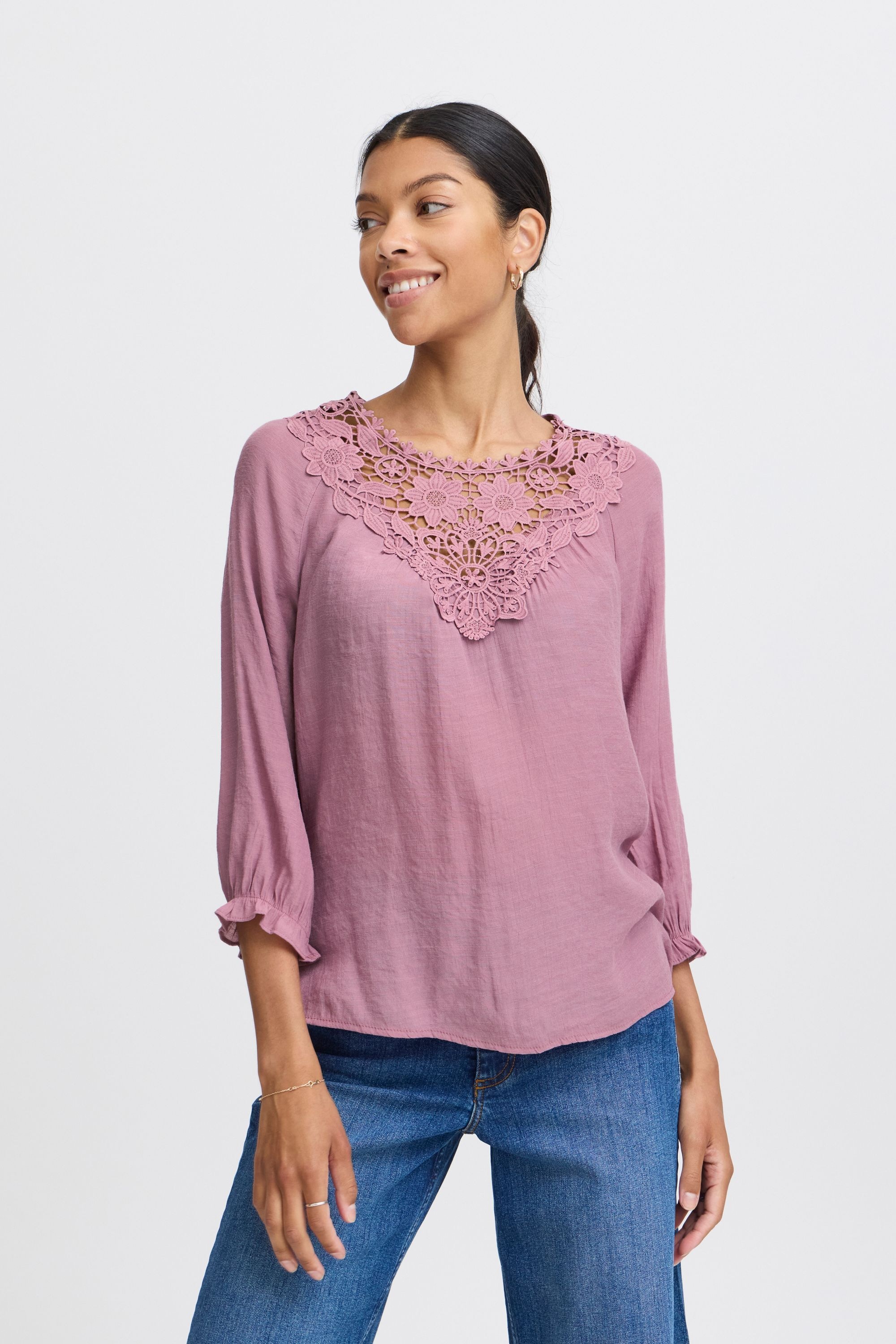 b.young Kurzarmbluse »Kurzarmbluse BYIKELLY BLOUSE -«