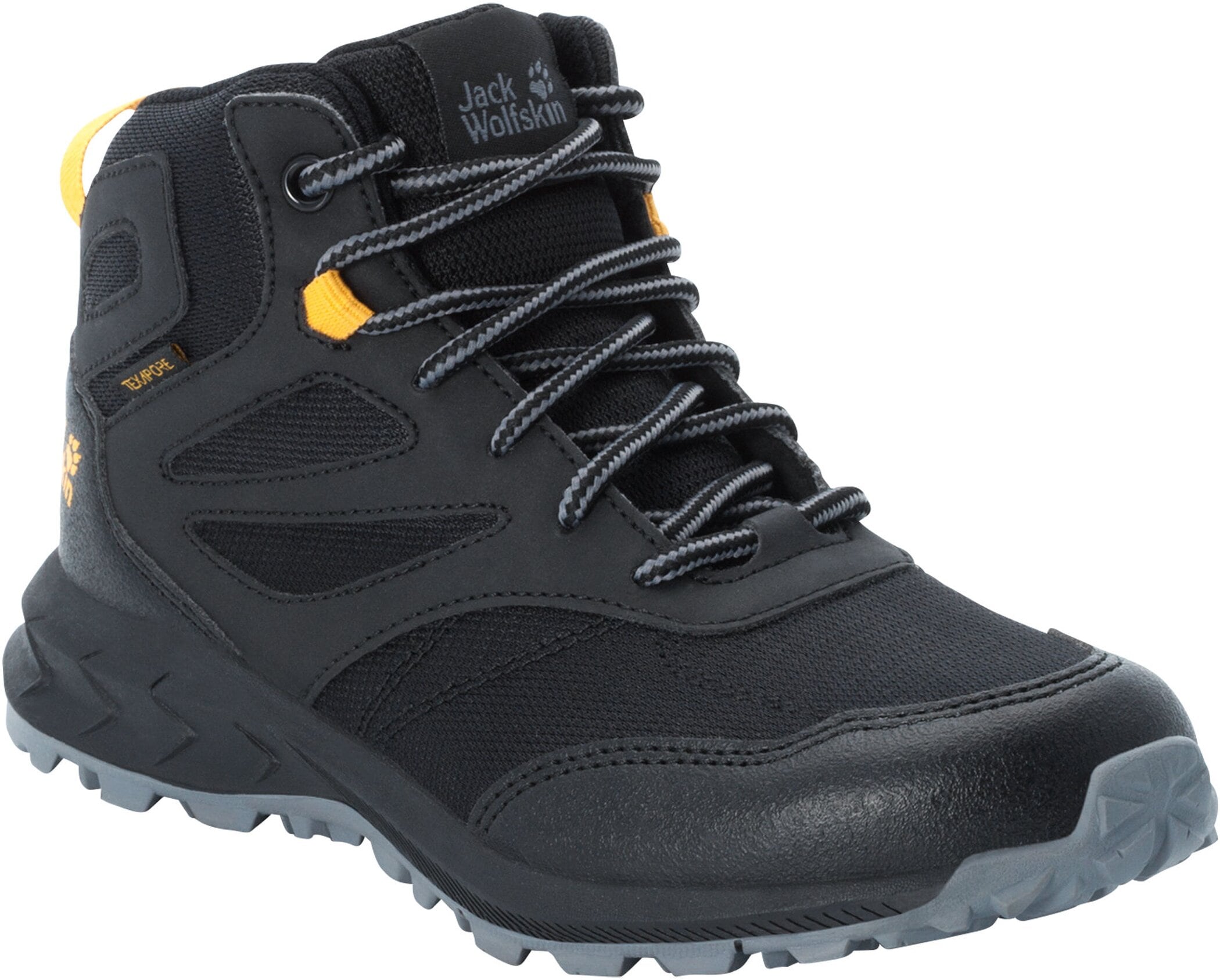 Jack Wolfskin Wanderschuh »WOODLAND TEXAPORE MID K«, wasserdicht