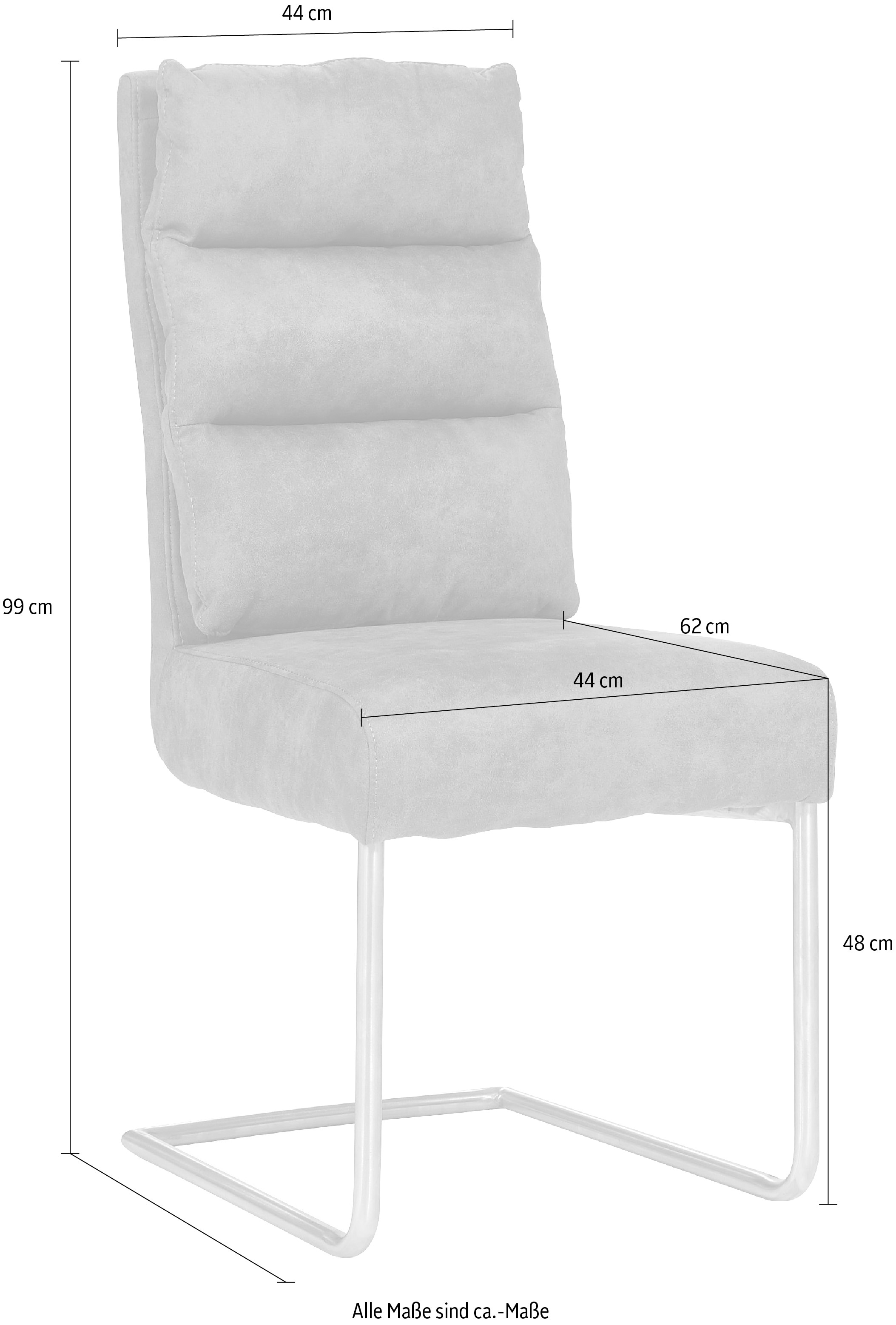 Home affaire Stuhl »Calvia«, (Set), 2 St., Microfaser