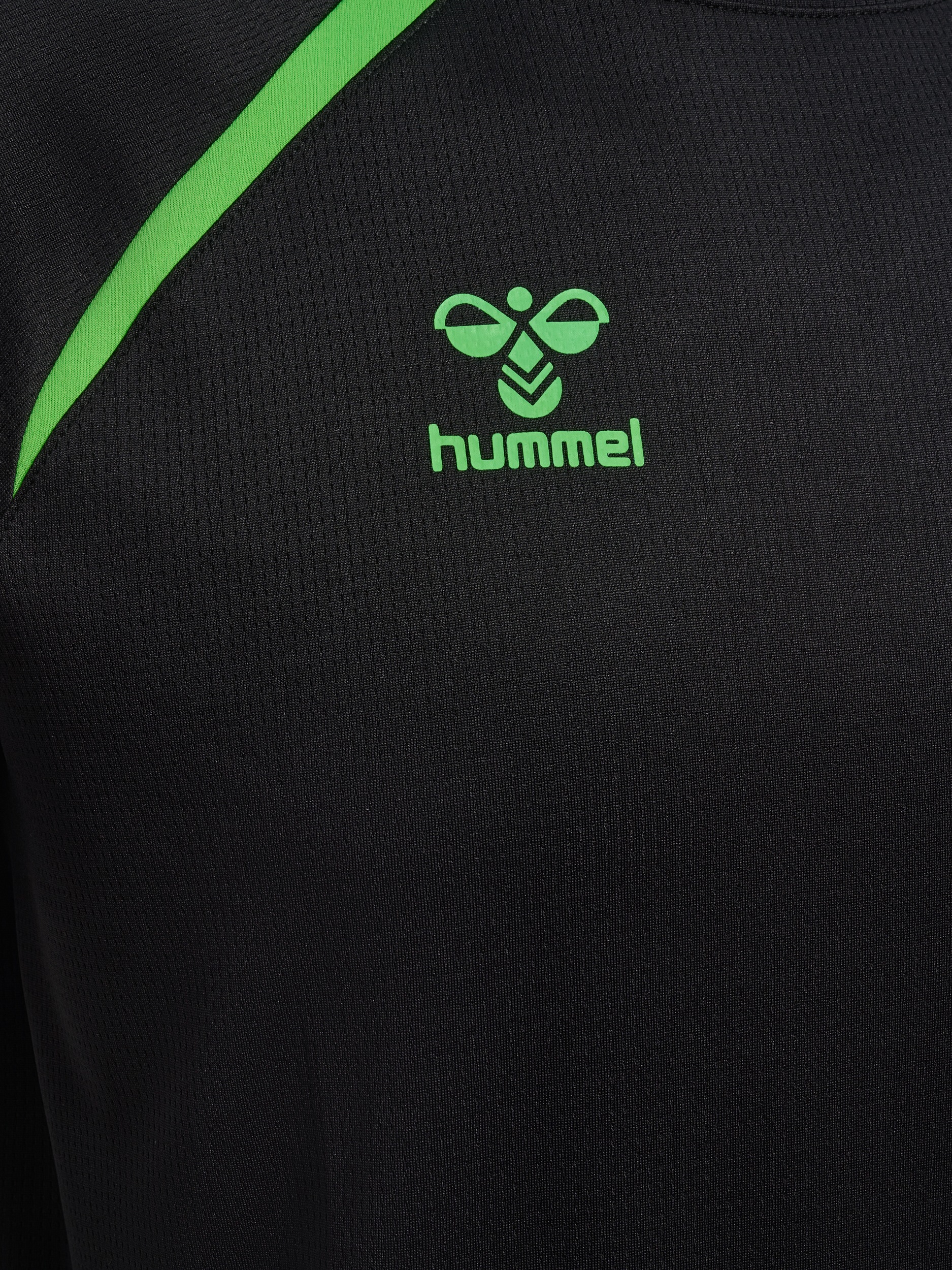 hummel Trainingsshirt »HMLLEAD 2.0 JERSEY S/S« mit Chevrons auf den Schultern, atmungsaktiv, schnelltrocknend