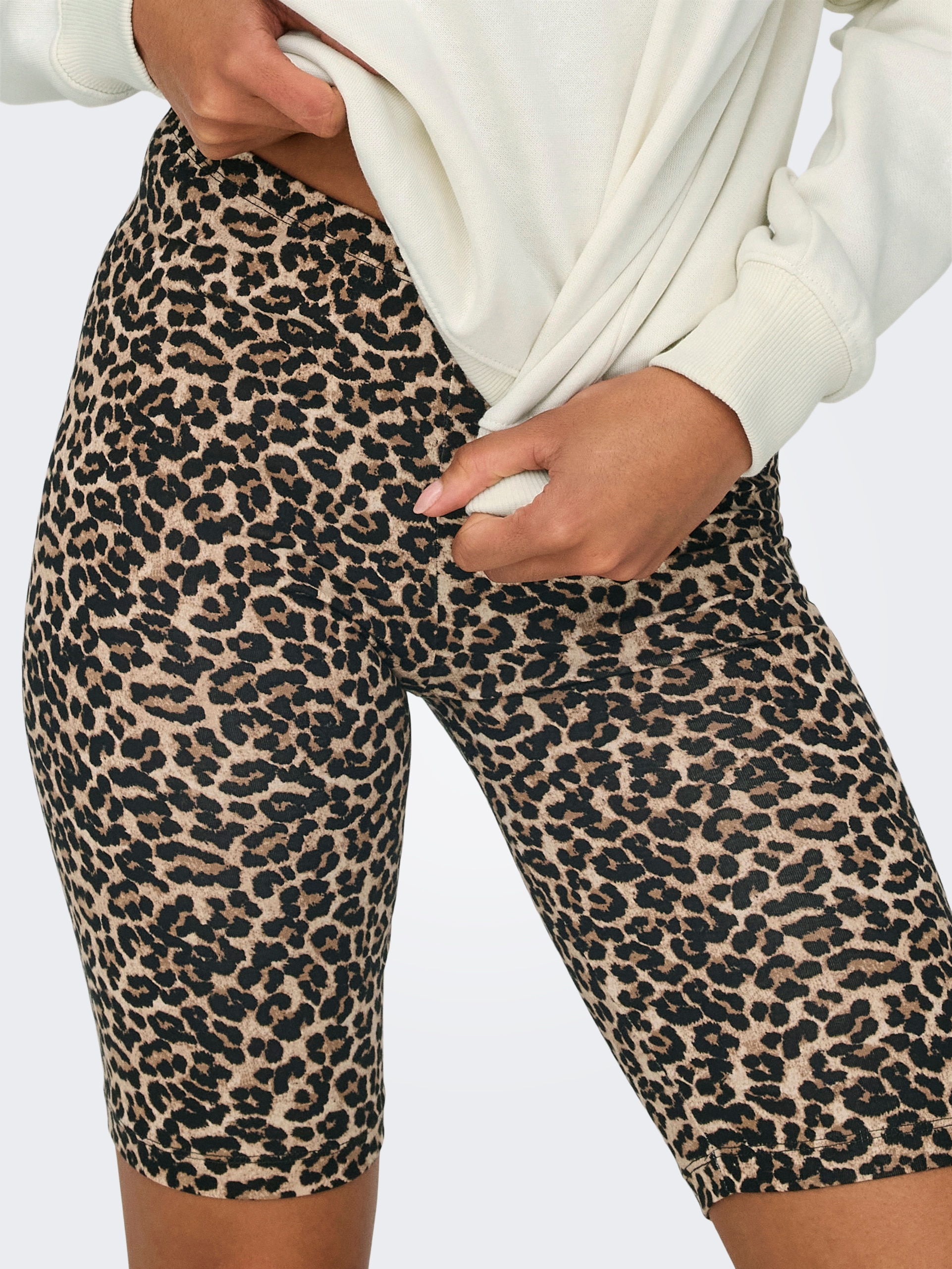 ONLY Radlerhose »ONLLIVE LOVE AOP CITY SHORTS 2-PACK JRS«, (Set, 2 tlg.)