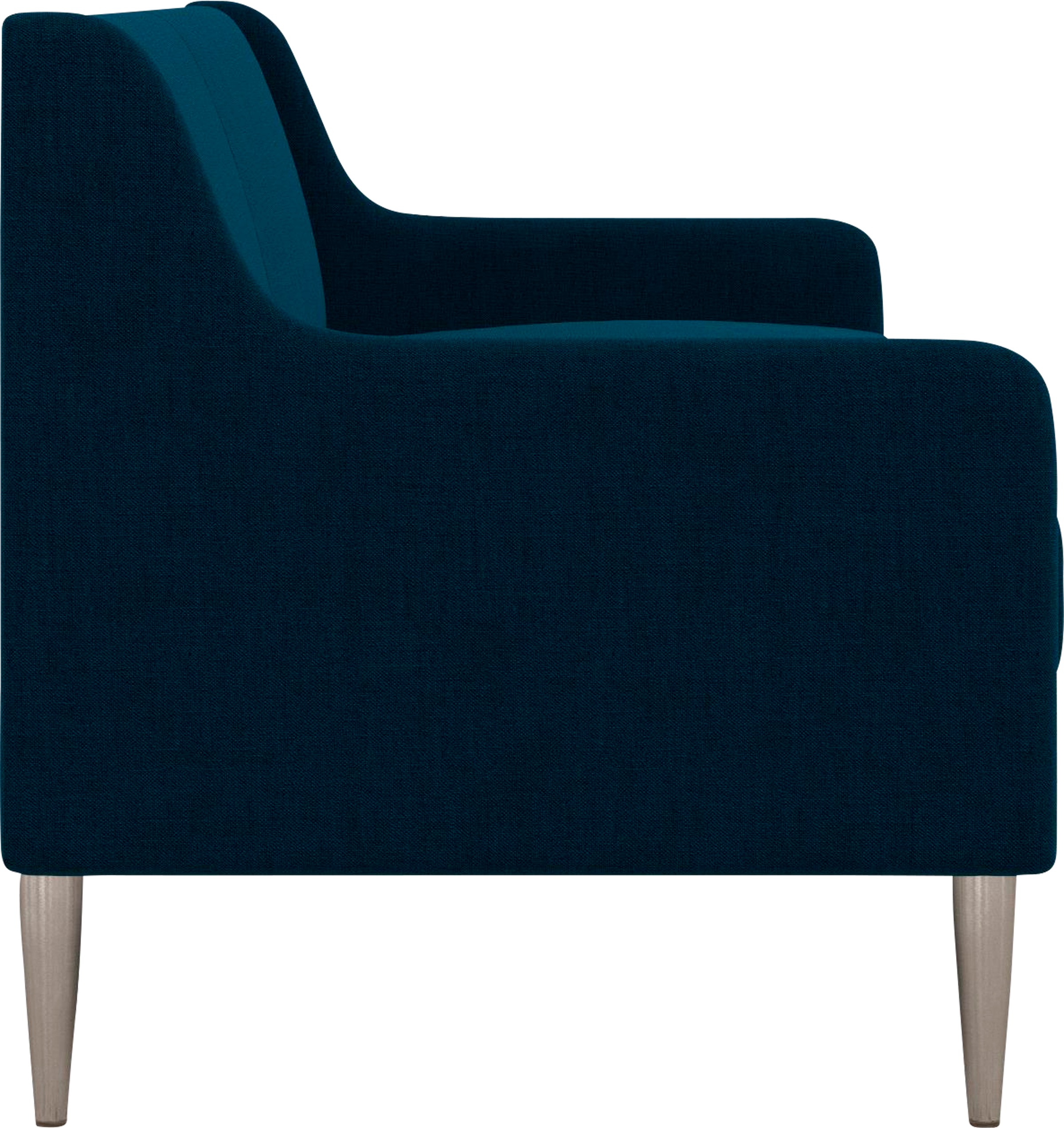 Dorel Home 3-Sitzer »Virginia« Webstoff, Sitz und Rücken gepolstert, Beine aus Stahl, Sitzhöhe 42,5cm