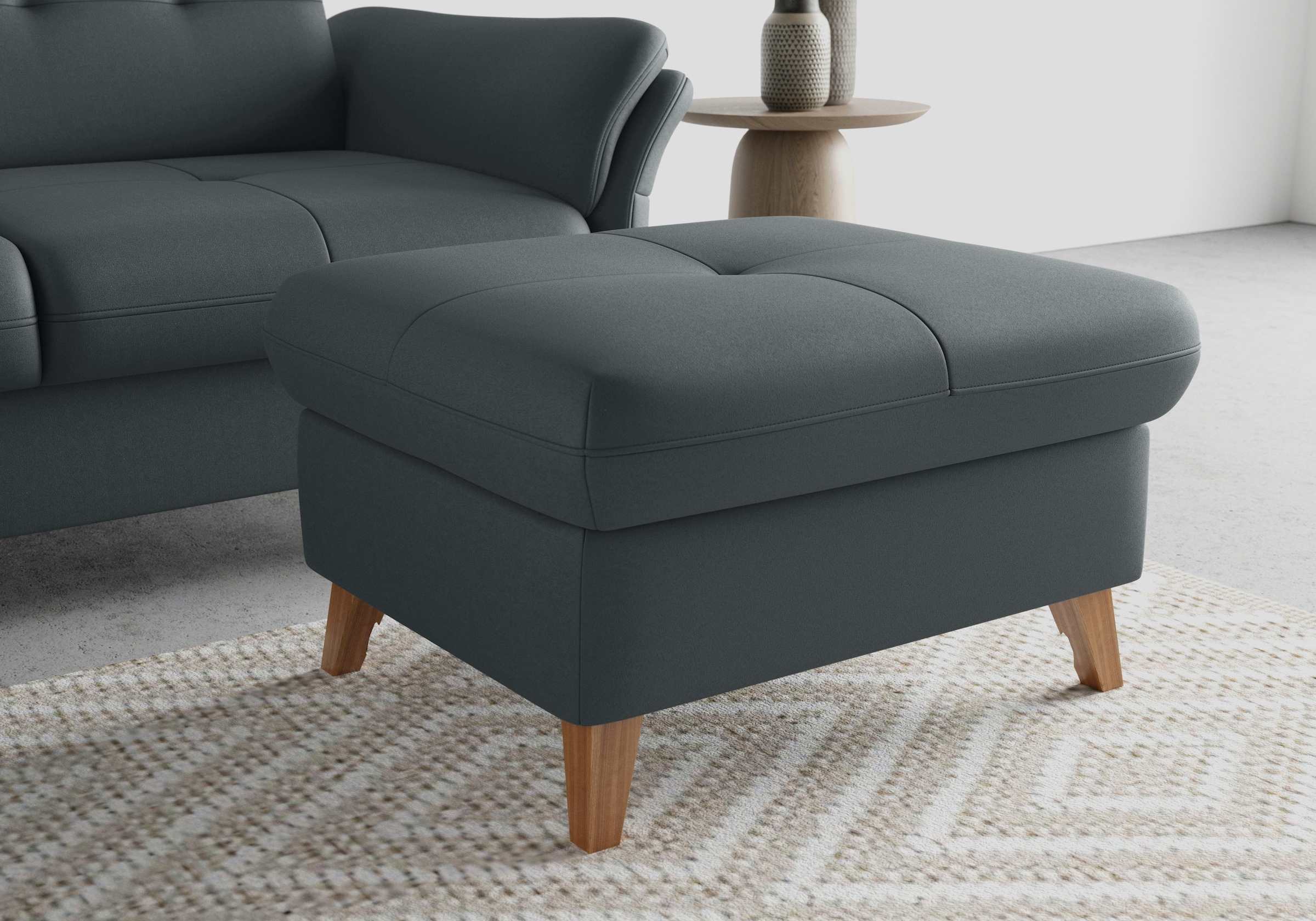 sit&more Stauraumhocker »Göteborg«, mit Federkern
