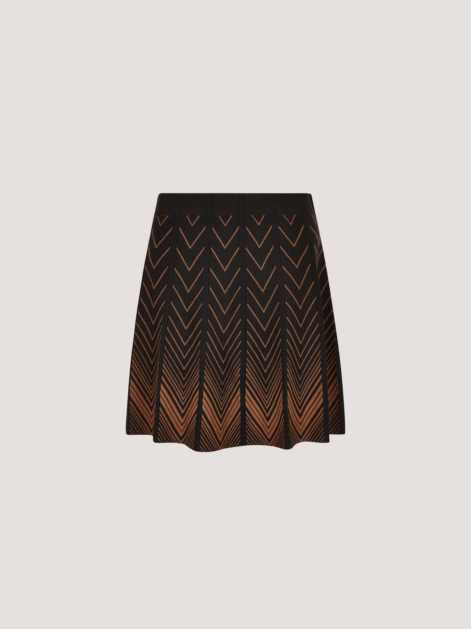 Apricot Minirock »Plissee-Minirock« 1 mit Chevron-Muster