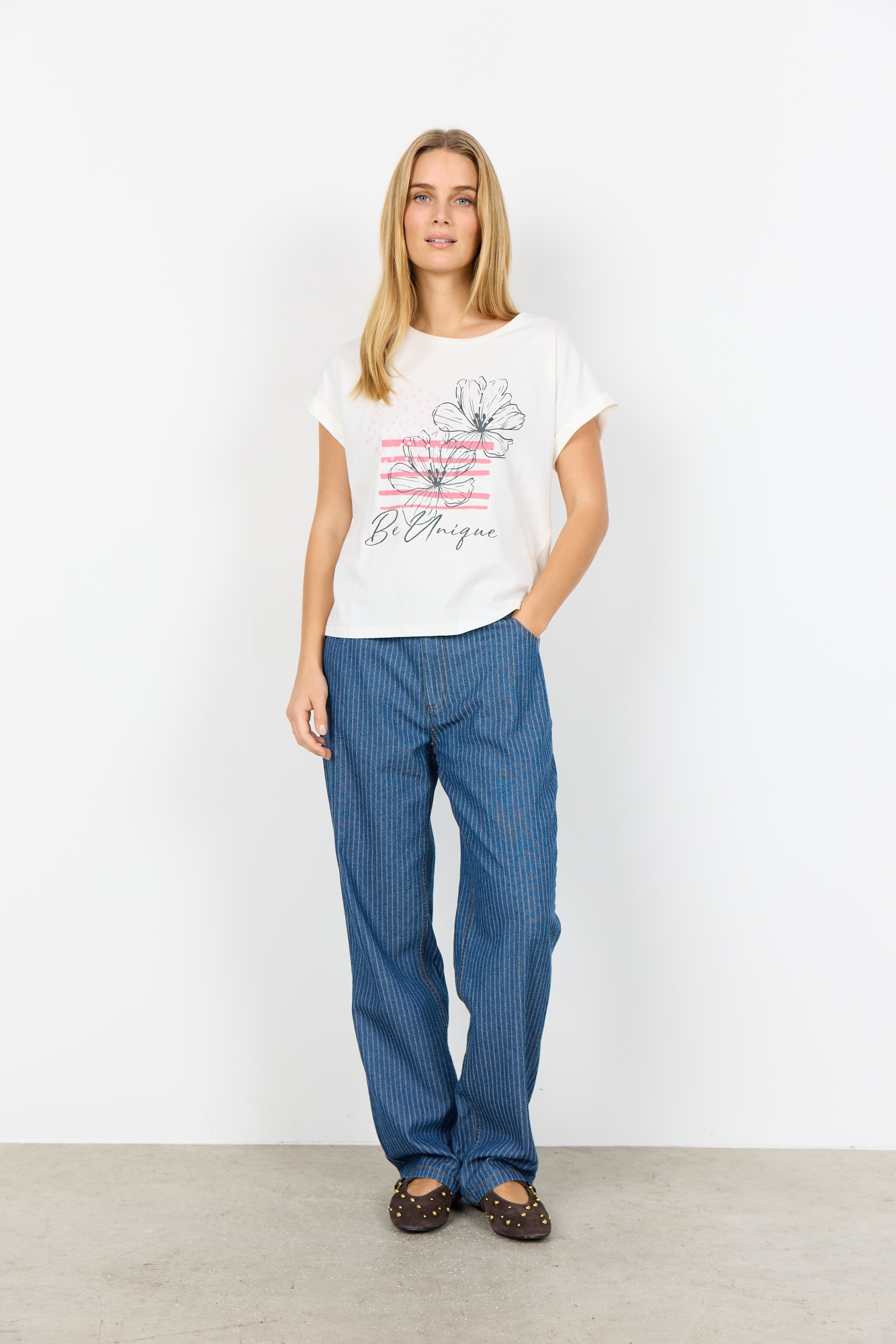 soyaconcept Kurzarmshirt »SC-RINA FP 15«