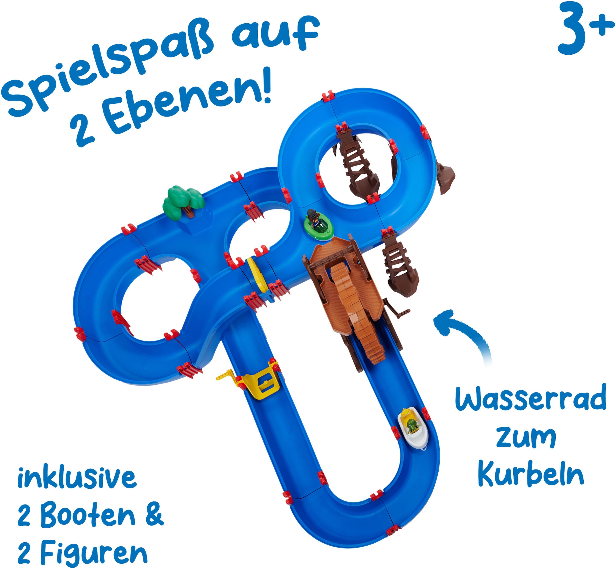 Aquaplay Wasserbahn »WaterWheel« Made in Germany