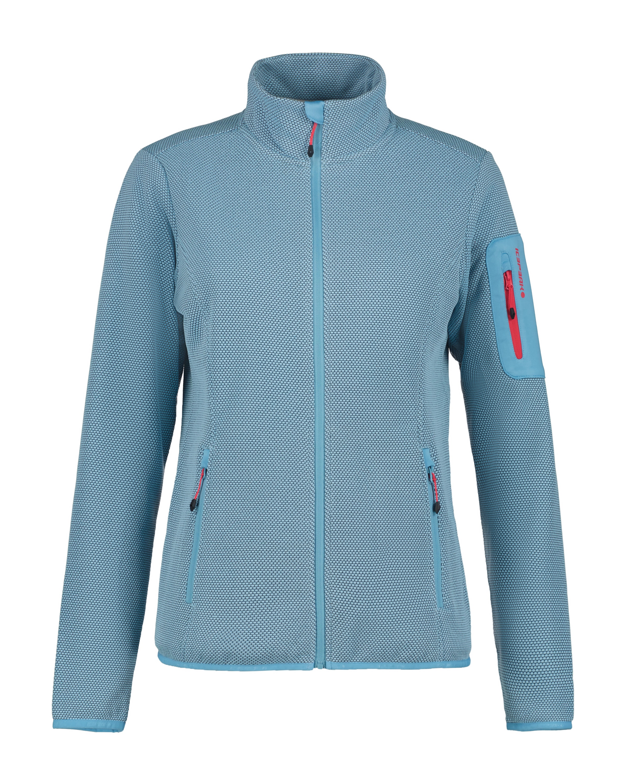 Icepeak Fleecejacke »D STRICKFLEECEJACKE BOWERSVILLE«, (1 St.), mit Markenlabel