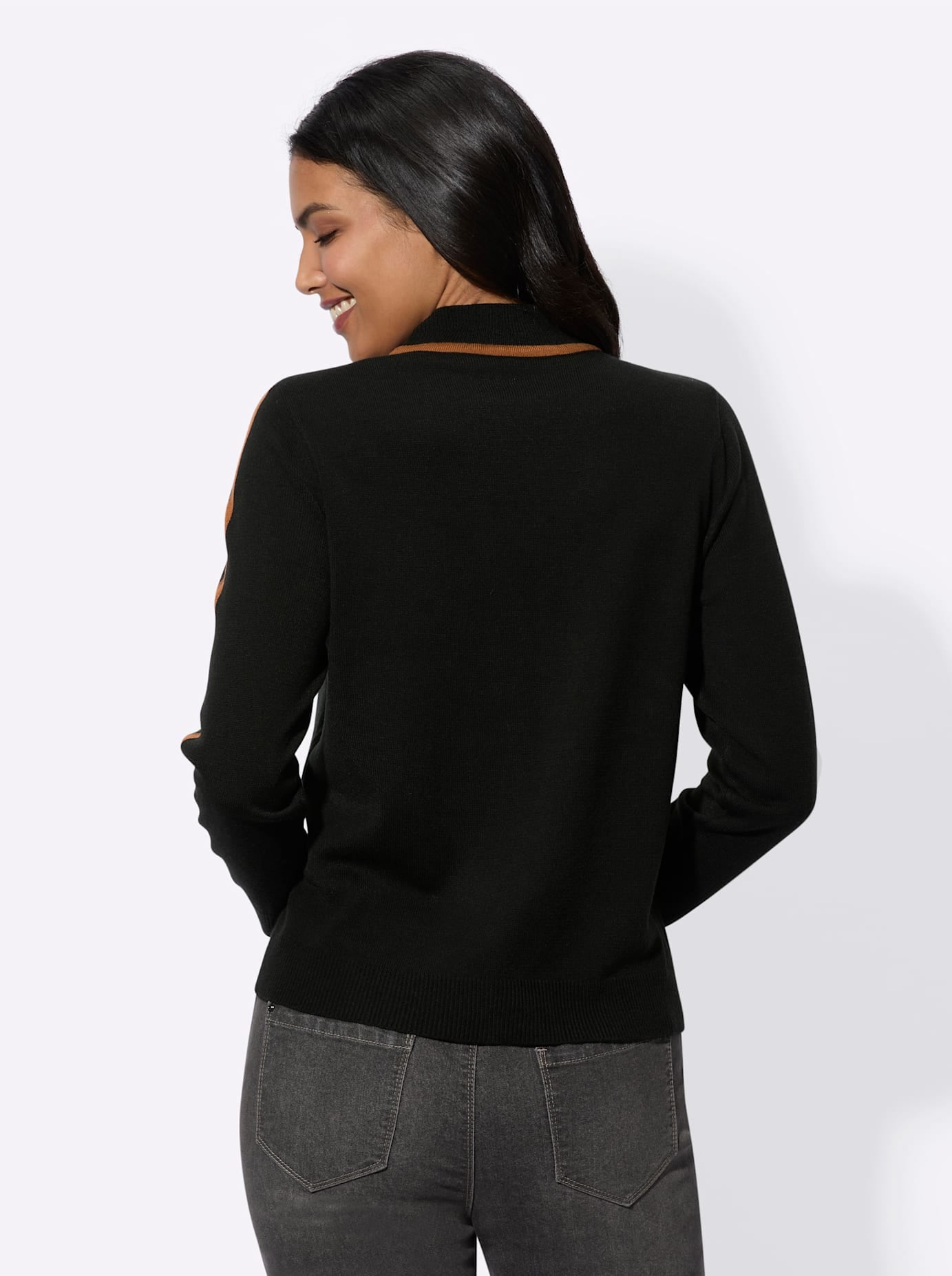 Classic Basics Stehkragenpullover »Langarm-Pullover«