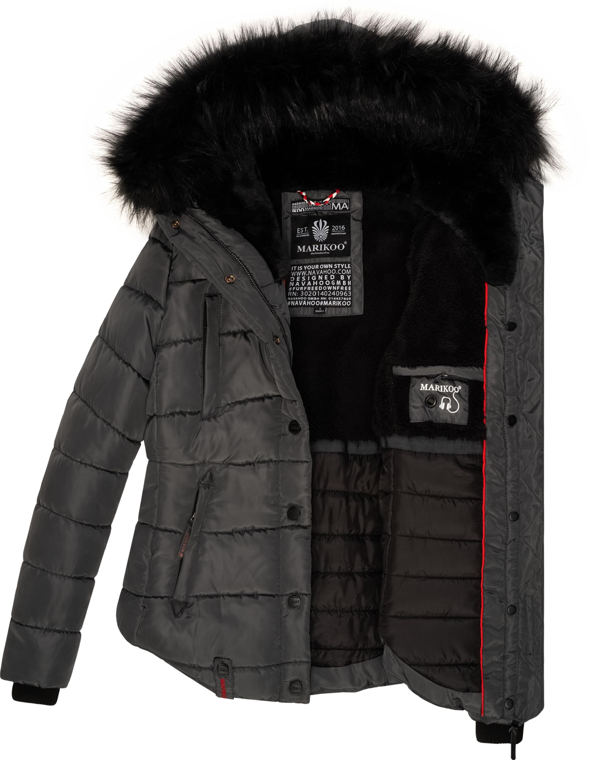 Marikoo Steppjacke »Steppjacke Lotusblüte«