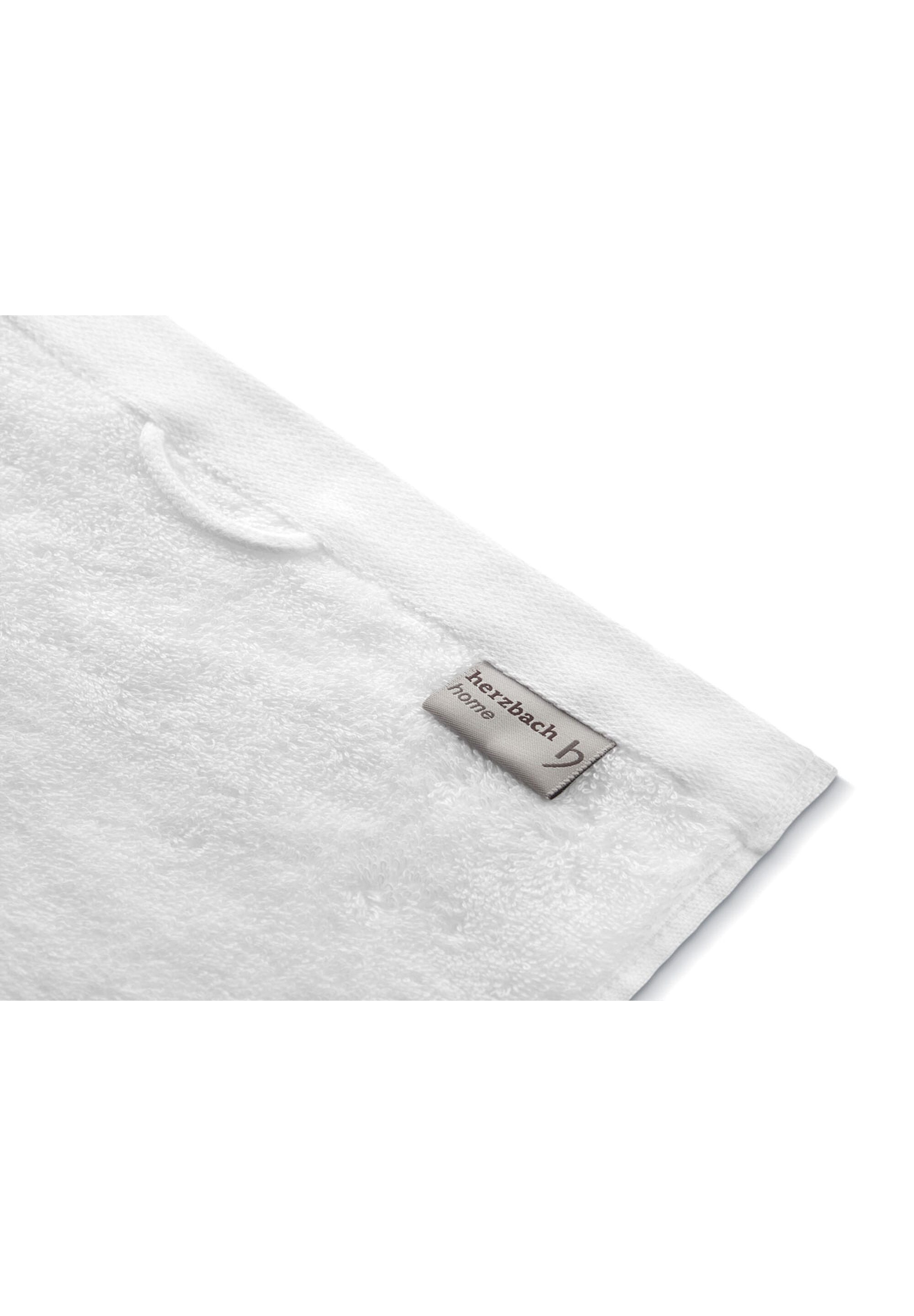 herzbach home Duschtücher »Pura« 550g/m², Premium-Qualität, 100% Baumwolle, einfarbig